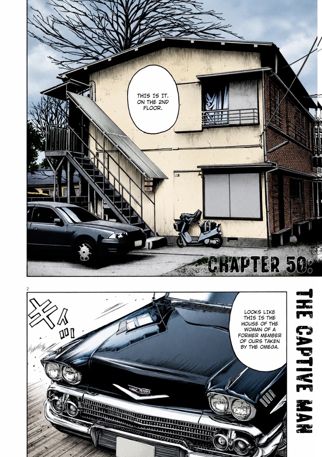 Omega Tribe Chapter 50 page 3 - Chapter 50: The Captive Man