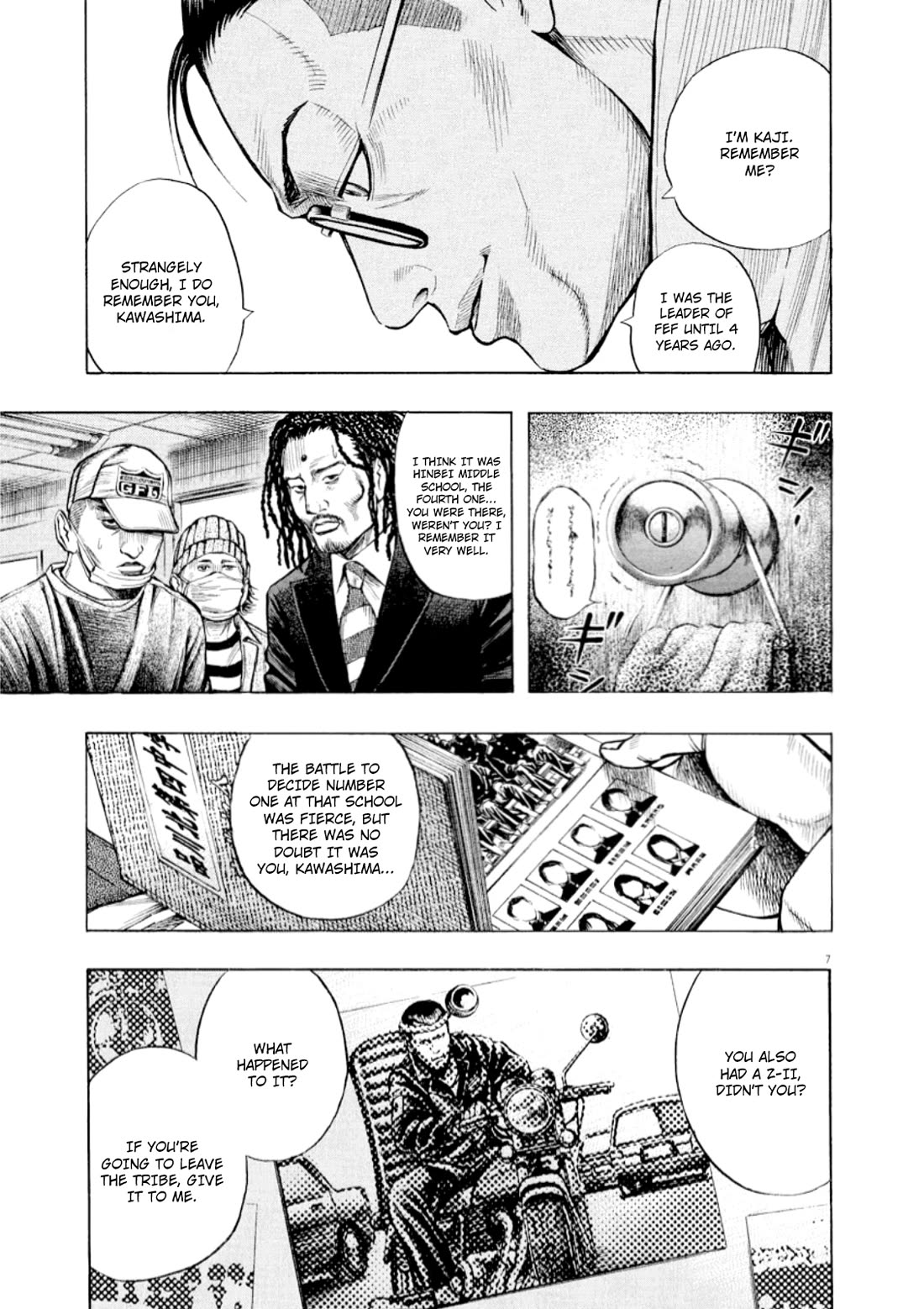Omega Tribe Chapter 50 page 8 - Chapter 50: The Captive Man