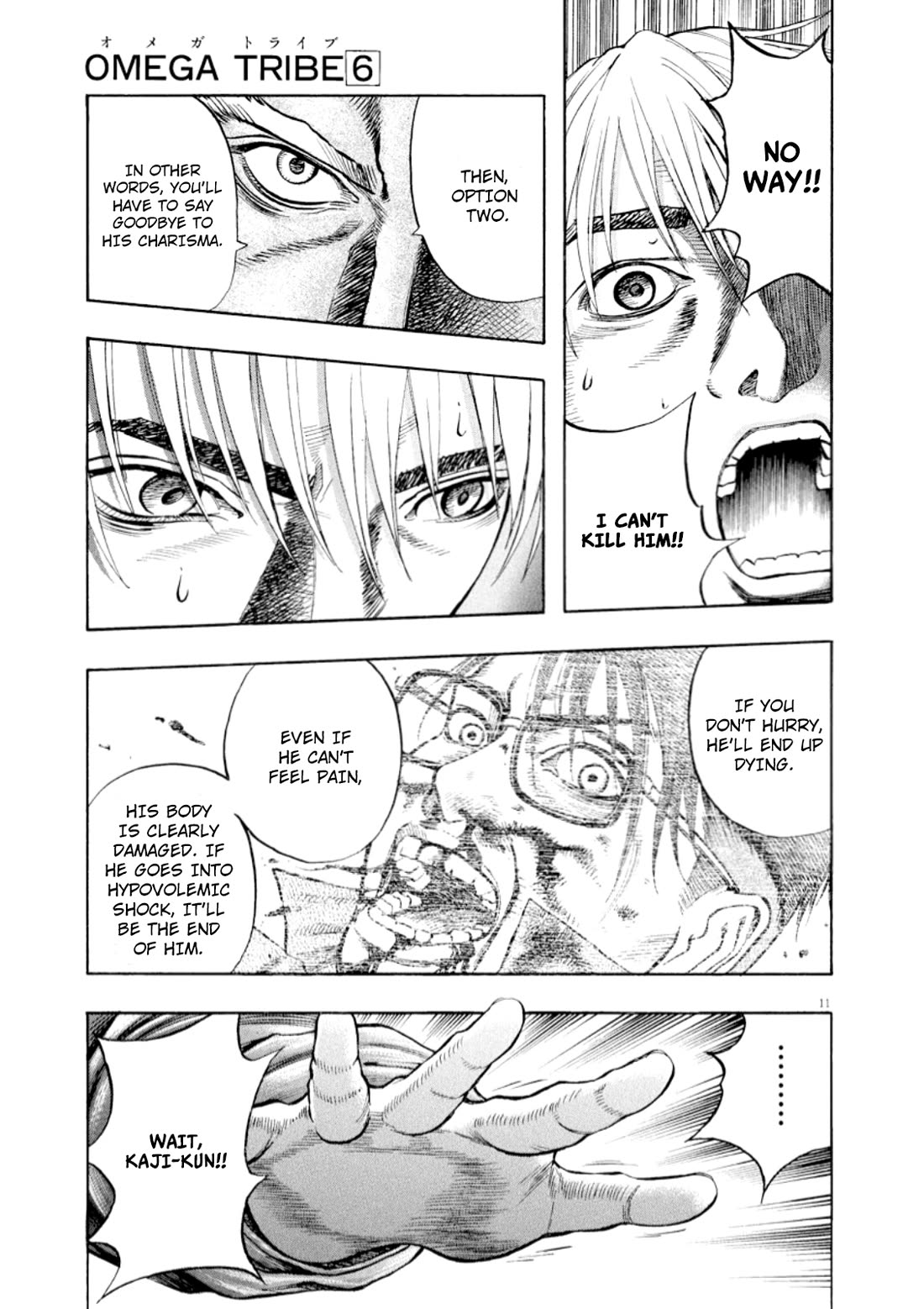 Omega Tribe Chapter 57 page 13 - Chapter 57: Goodbye, Kaji-Kun