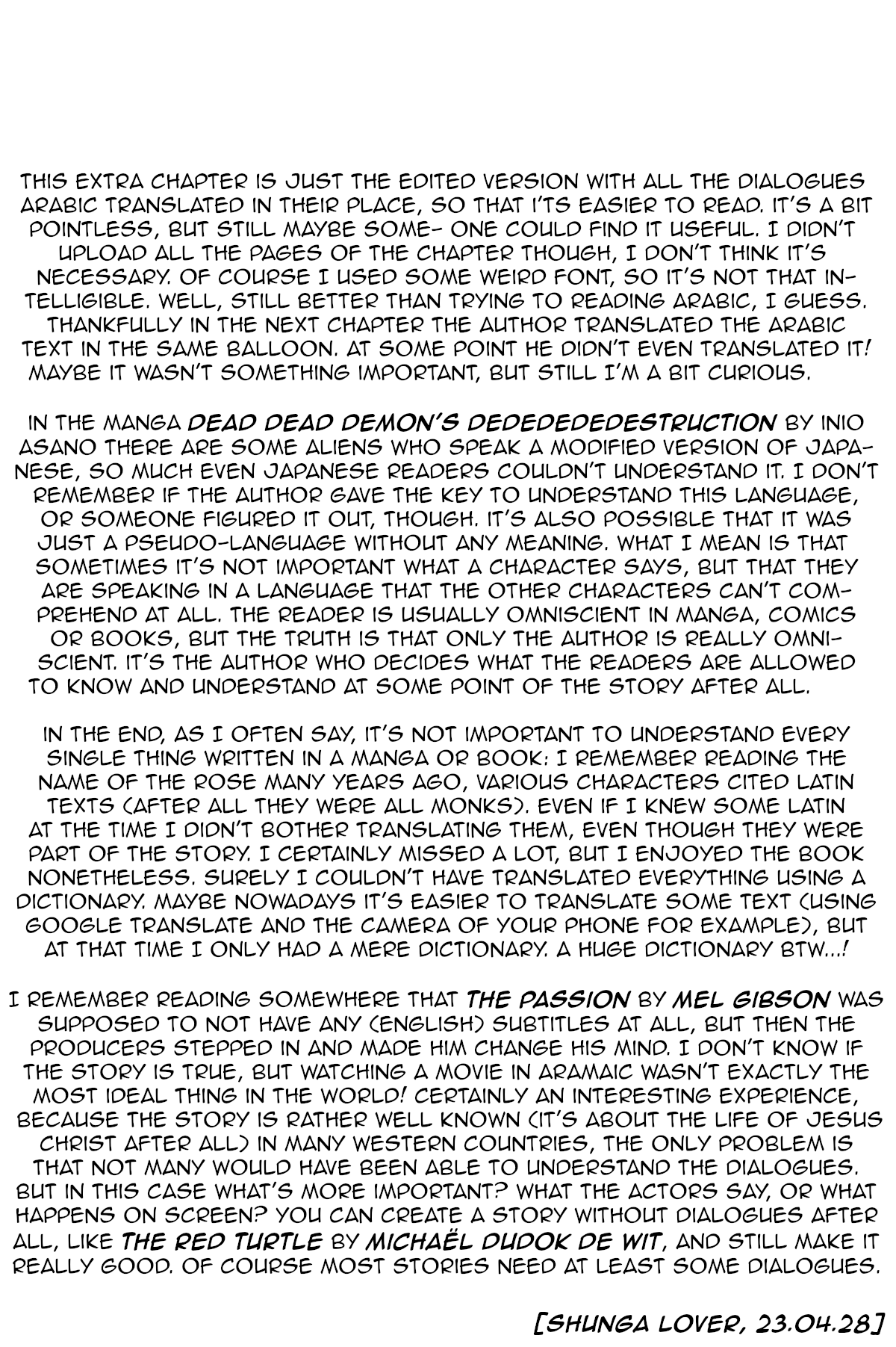 Omega Tribe Chapter 6.5 page 1 - Chapter 6.5