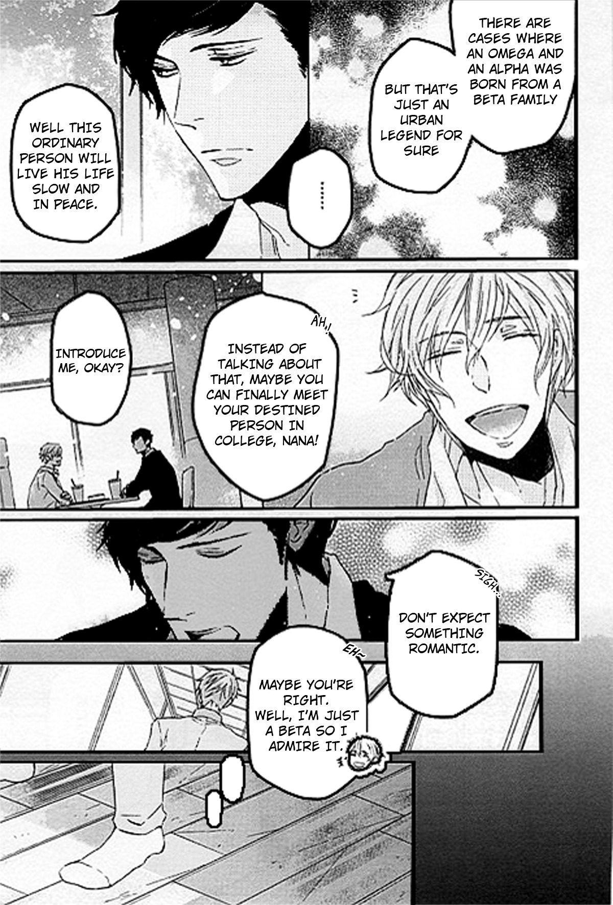 Omegaverse Chapter 7 page 10 - Chapter 7: Kimi Phobia no Yaban