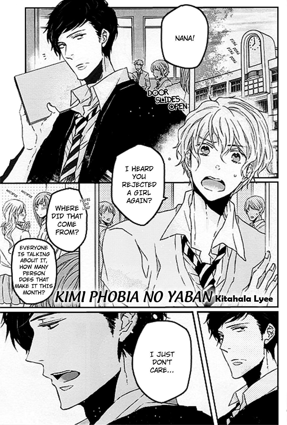 Omegaverse Chapter 7 page 4 - Chapter 7: Kimi Phobia no Yaban