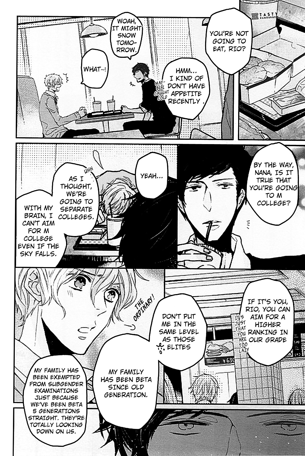 Omegaverse Chapter 7 page 9 - Chapter 7: Kimi Phobia no Yaban