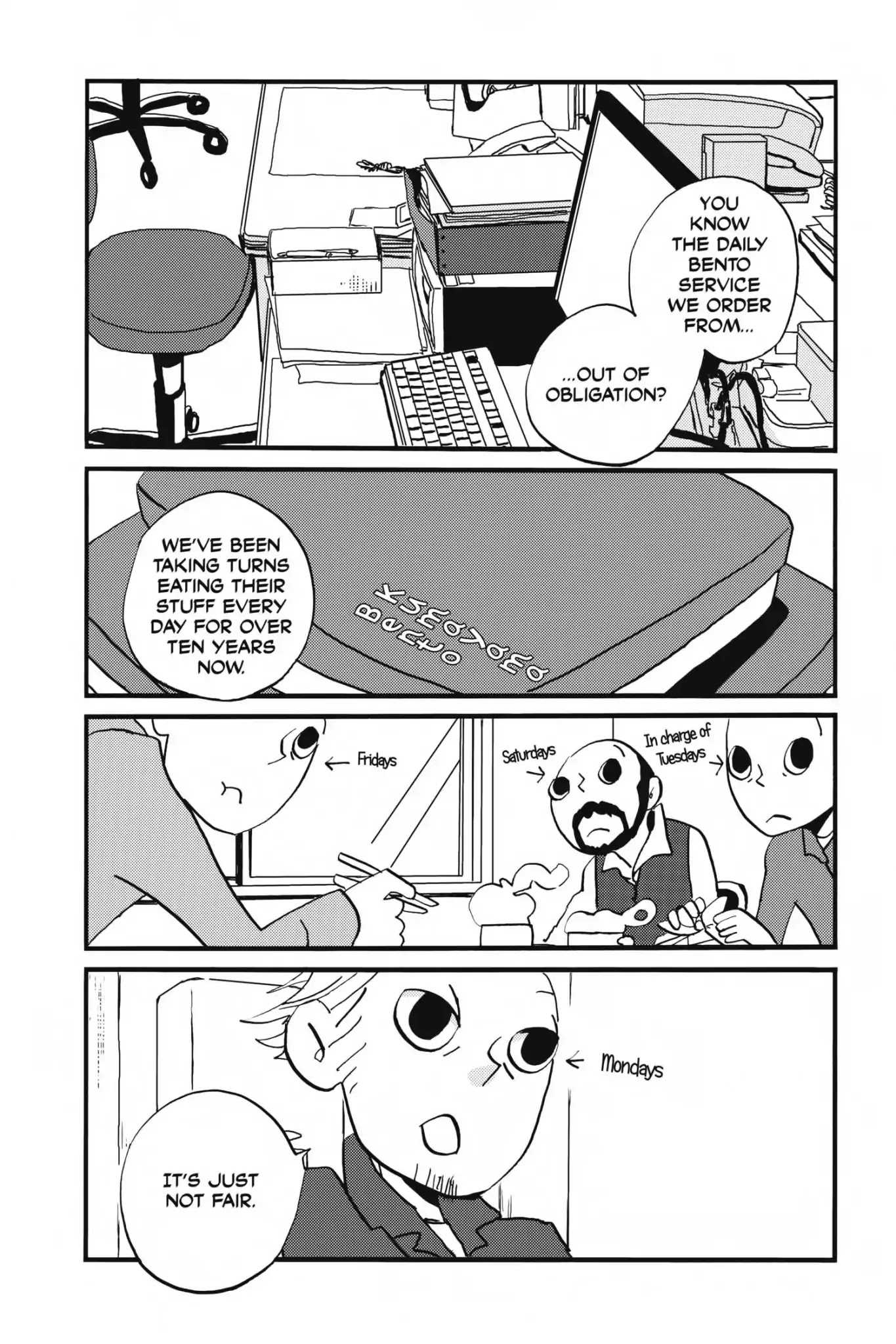 Ometura Chapter 4 page 3 - Chapter 4: Three Short Stories About Bento