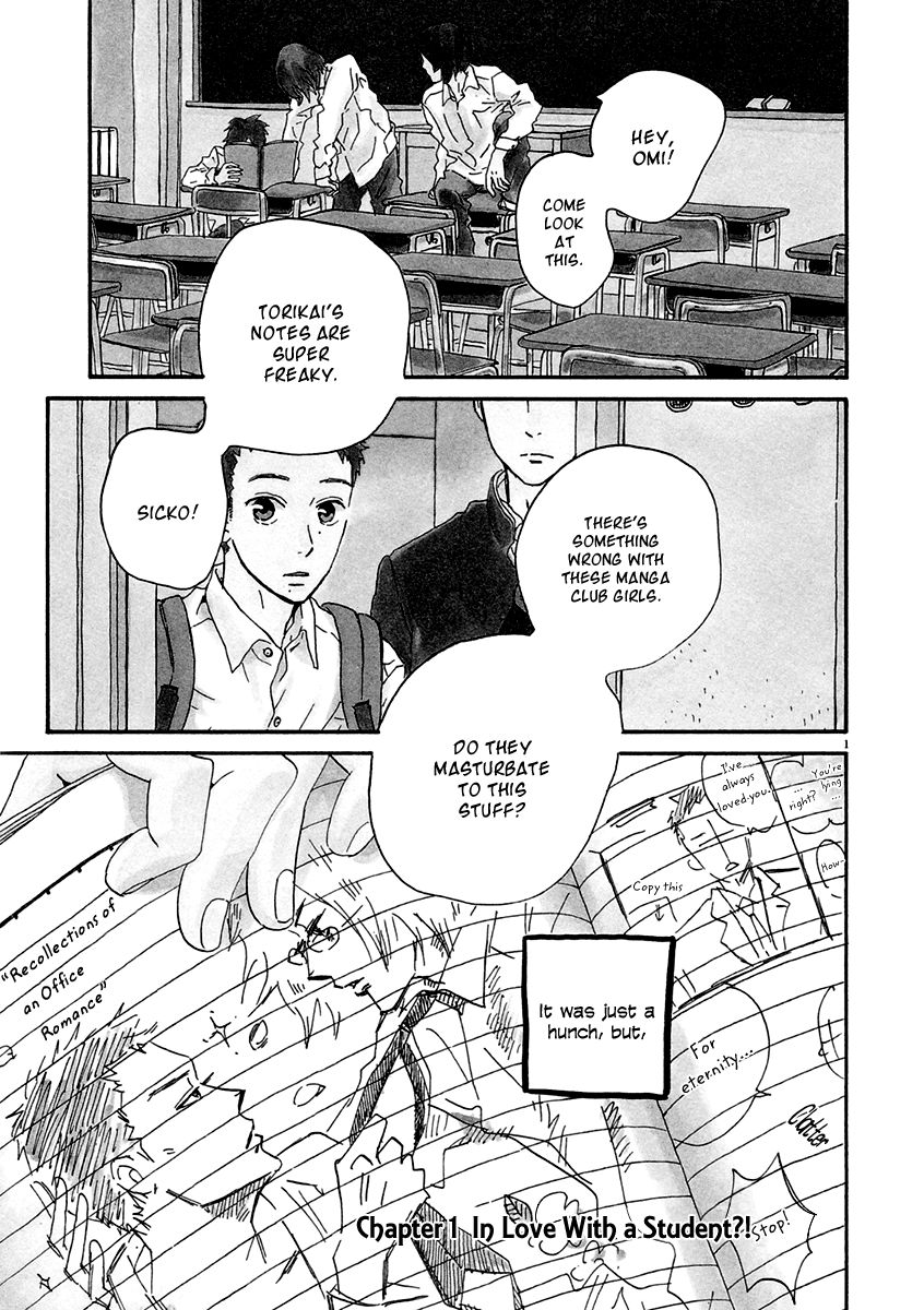 Omi-sensei no Binetsu Chapter 1 page 6 - Chapter 1: In Love With a Student?!