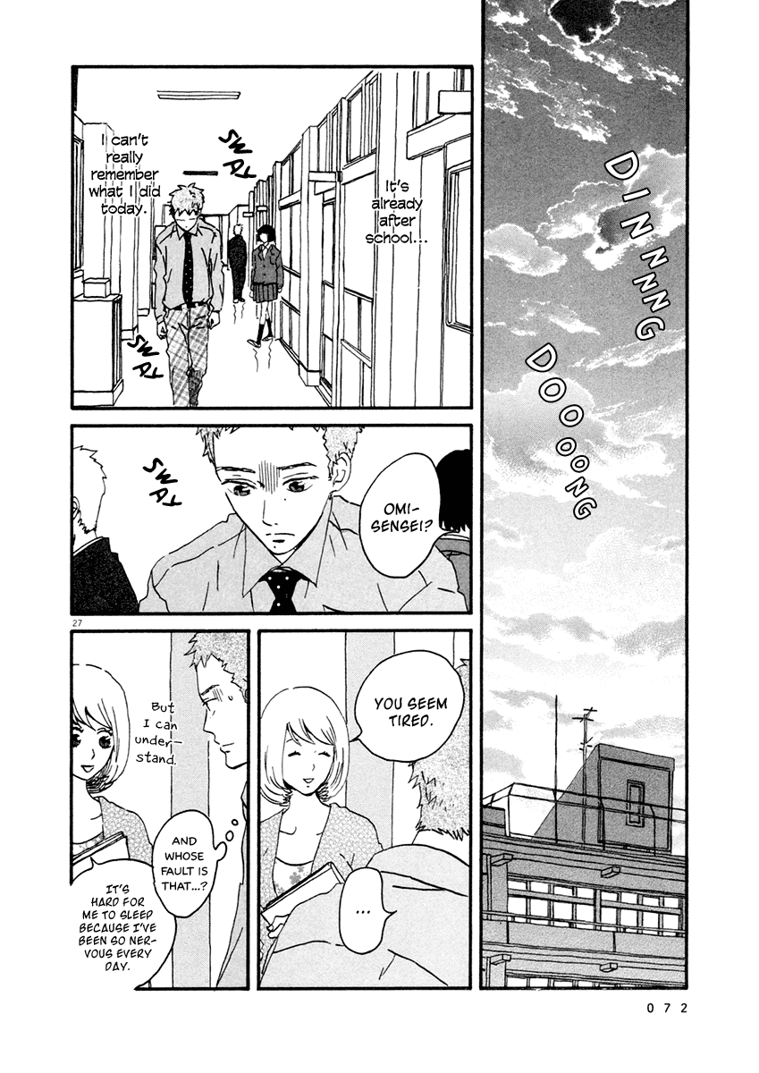 Omi-sensei no Binetsu Chapter 2 page 28 - Chapter 2: Letter