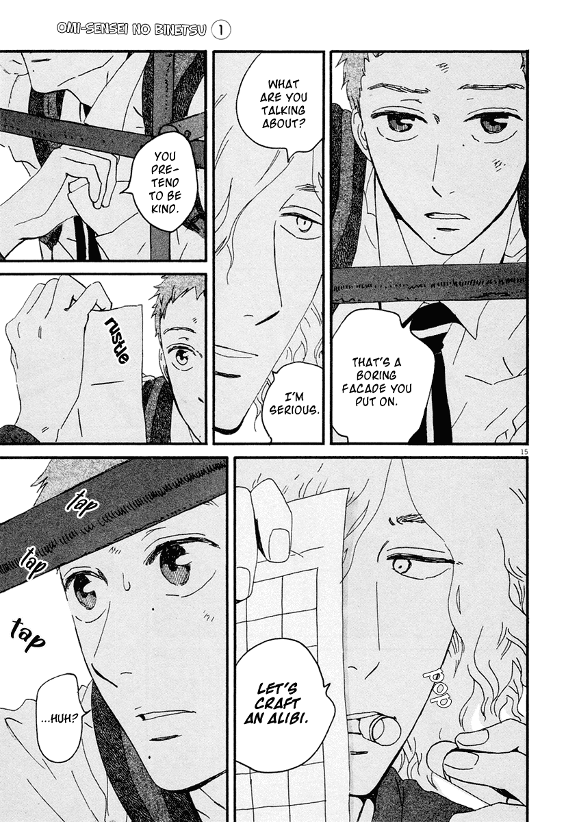 Omi-sensei no Binetsu Chapter 4 page 16 - Chapter 4
