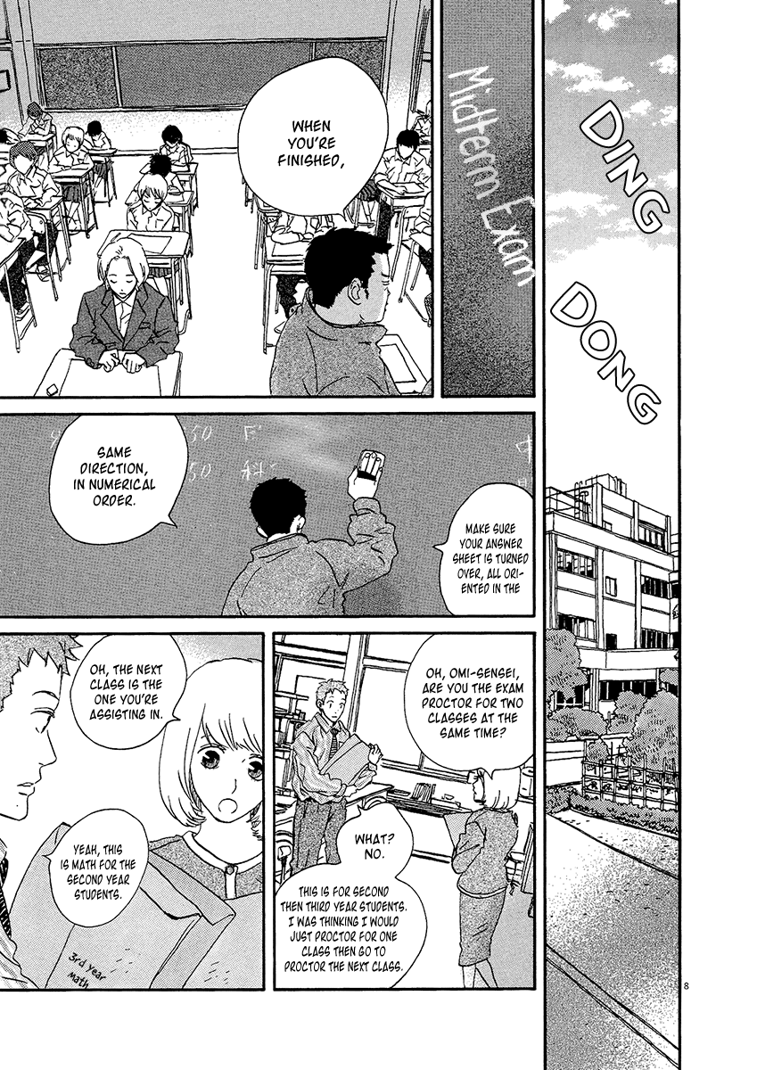 Omi-sensei no Binetsu Chapter 7 page 10 - Chapter 7: Proctor Exam