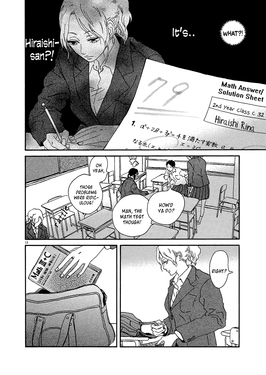 Omi-sensei no Binetsu Chapter 7 page 21 - Chapter 7: Proctor Exam