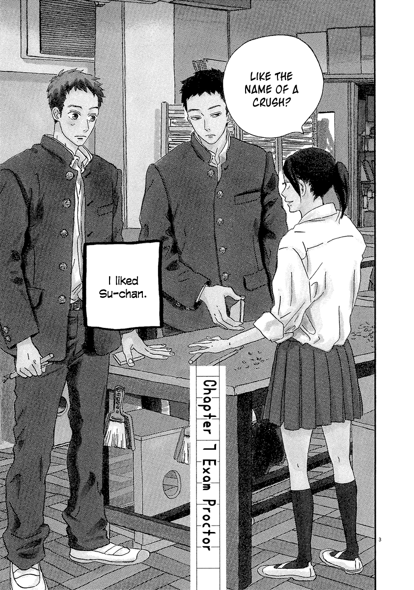 Omi-sensei no Binetsu Chapter 7 page 4 - Chapter 7: Proctor Exam