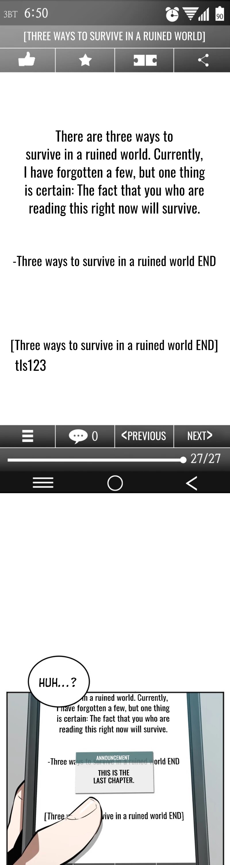 Omniscient Reader's Viewpoint Chapter 1 page 2 - Chapter 1: Three ways to survive in a ruined world