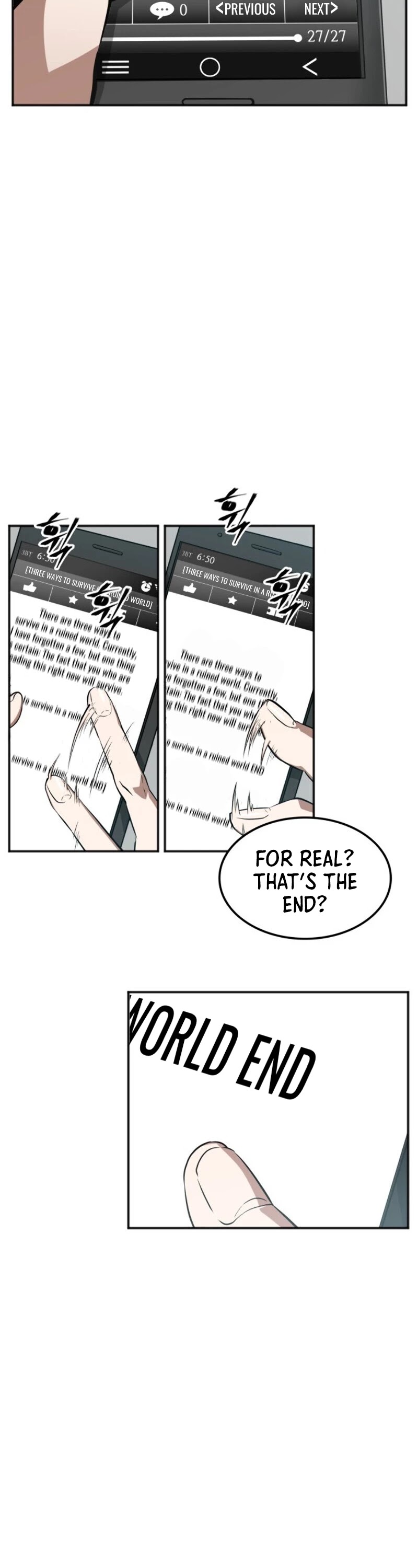 Omniscient Reader's Viewpoint Chapter 1 page 3 - Chapter 1: Three ways to survive in a ruined world