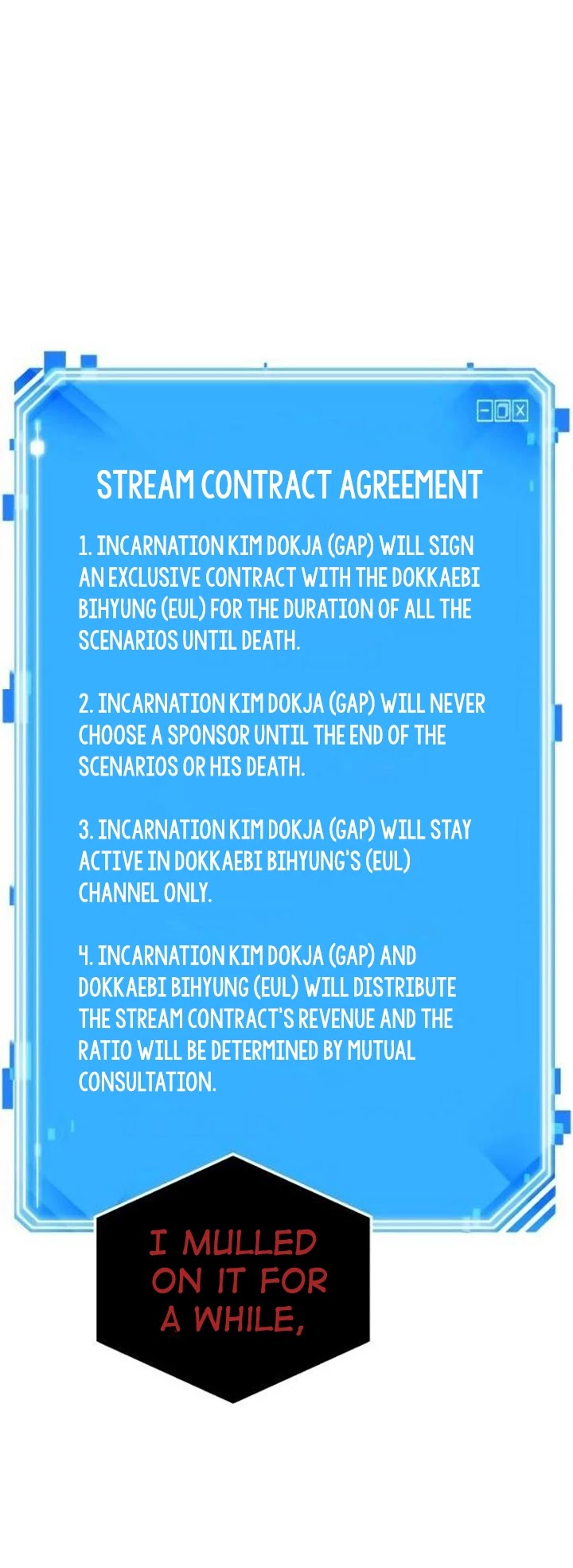 Omniscient Reader's Viewpoint Chapter 15 page 34 - Chapter 15: Contract Part 3 (Good Translation)