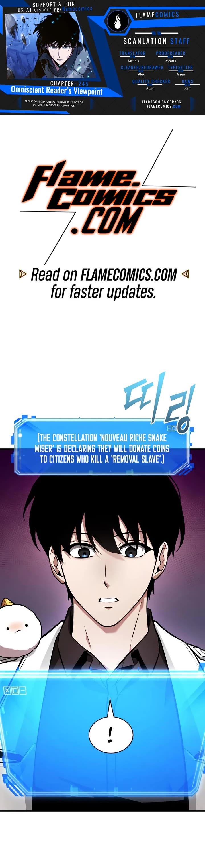 Omniscient Reader's Viewpoint Chapter 245 page 1 - Chapter 245: Real Revolutionary (Part 1)