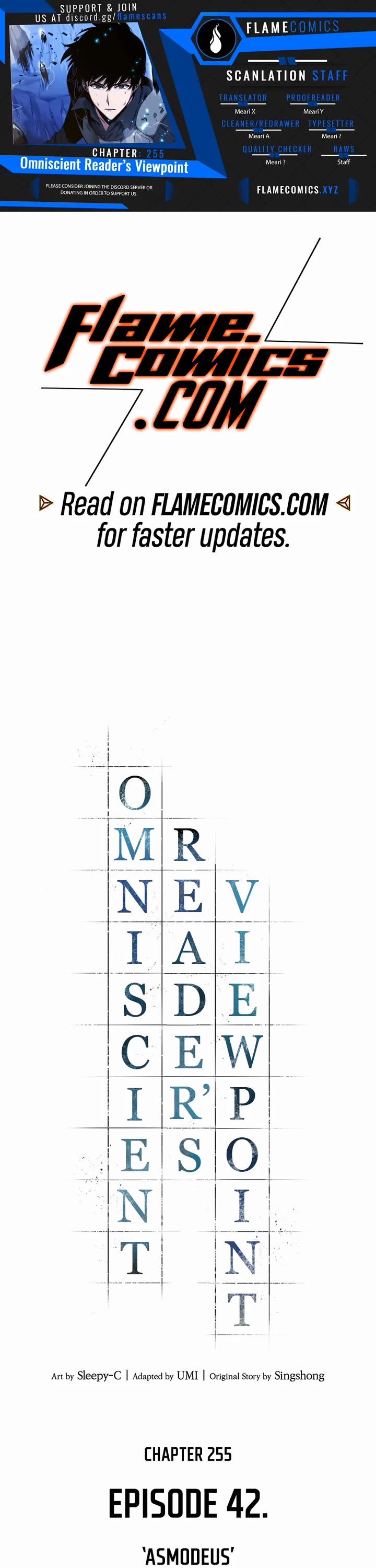 Omniscient Reader's Viewpoint Chapter 255 page 1 - Chapter 255: Asmodeus (Part 3)