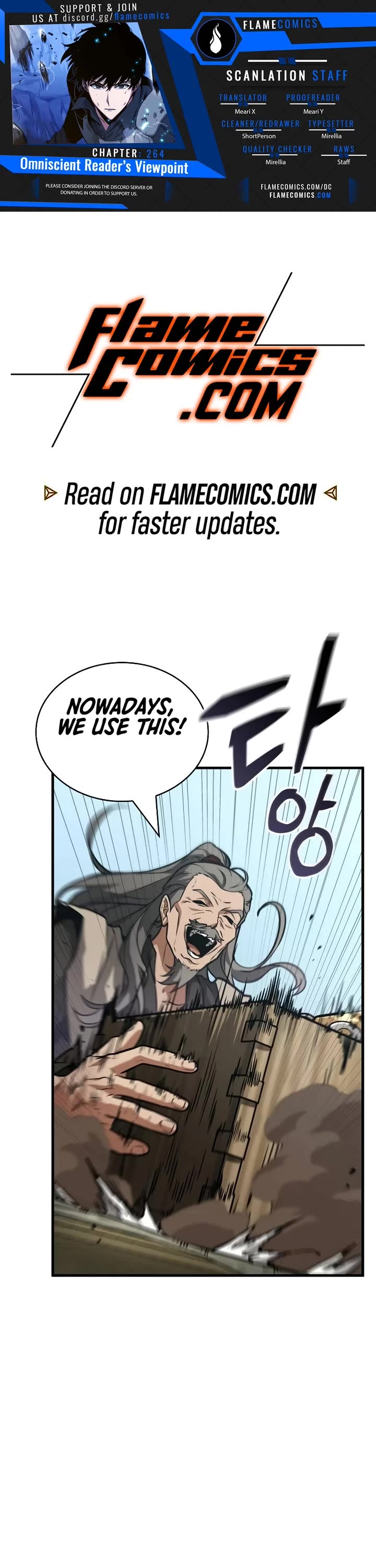 Omniscient Reader's Viewpoint Chapter 264 page 1 - Chapter 264: Sky-Breaking Sword Saint (Part 5)