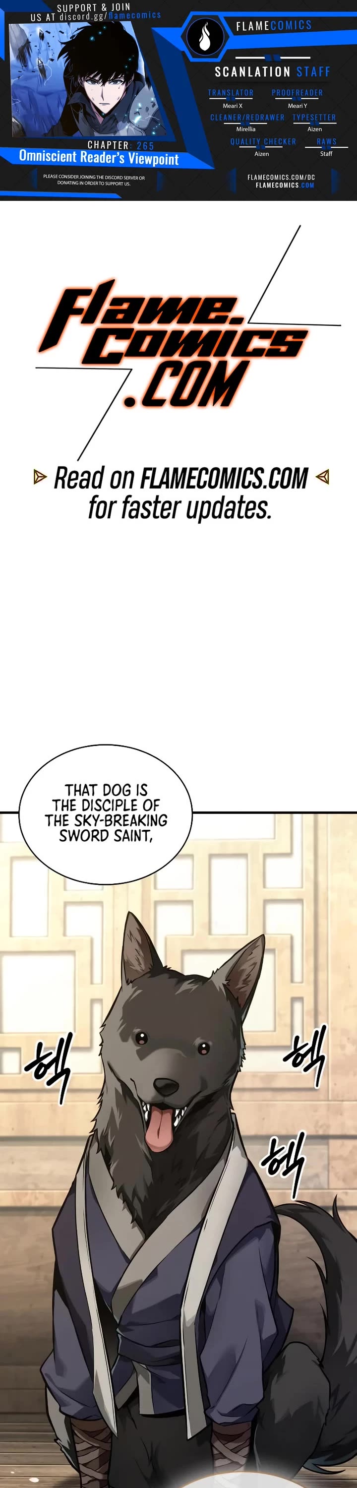 Omniscient Reader's Viewpoint Chapter 265 page 1 - Chapter 265: Sky-Breaking Sword Saint (Part 6)