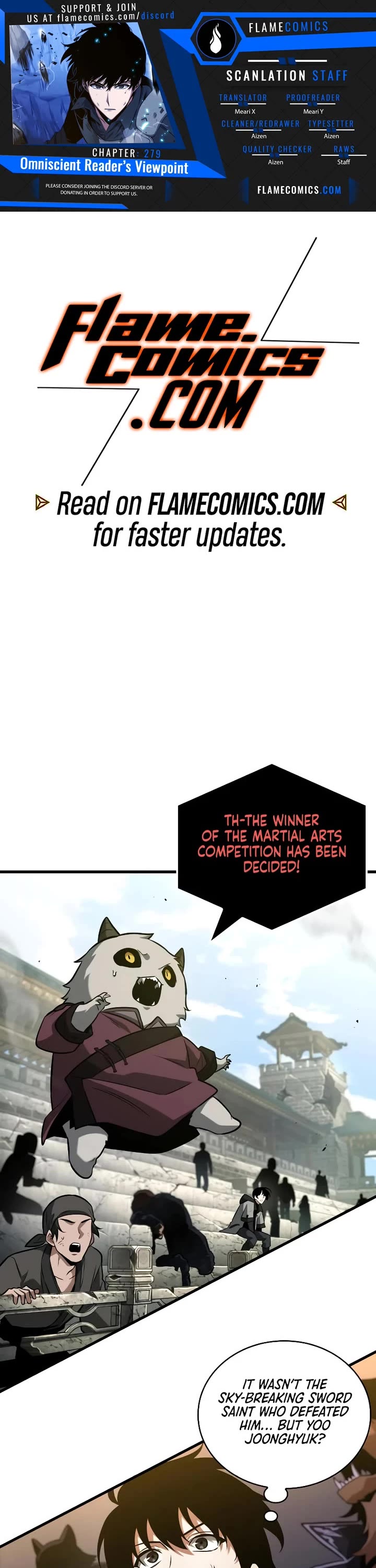 Omniscient Reader's Viewpoint Chapter 279 page 1 - Chapter 279: New Fable (Part 4)