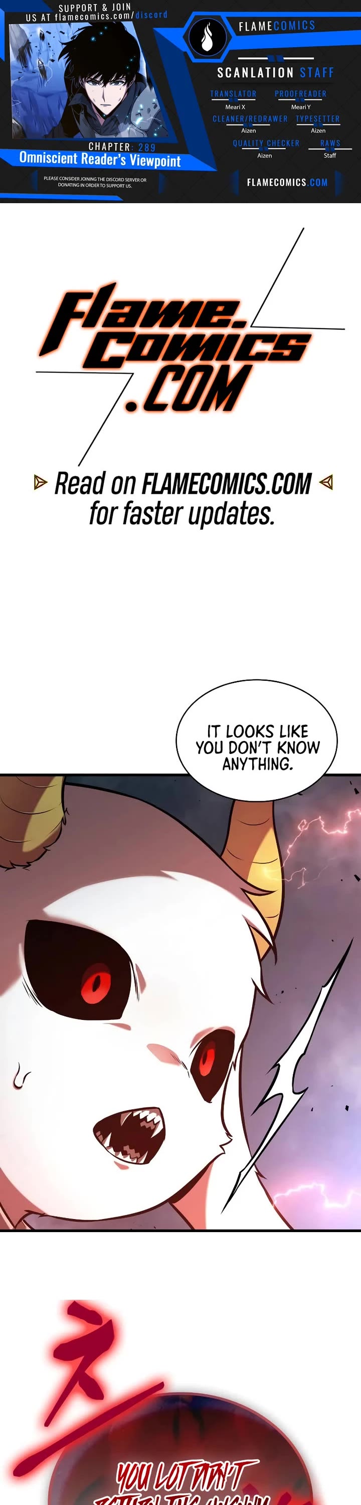 Omniscient Reader's Viewpoint Chapter 289 page 1 - Chapter 289: Character (Part 3)