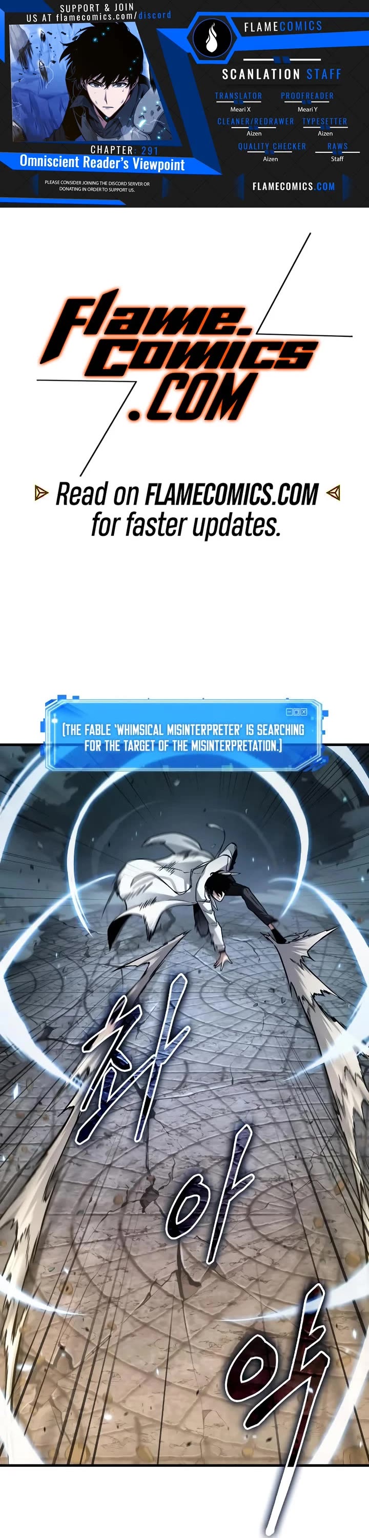 Omniscient Reader's Viewpoint Chapter 291 page 1 - Chapter 291: The Best at Something (Part 1)