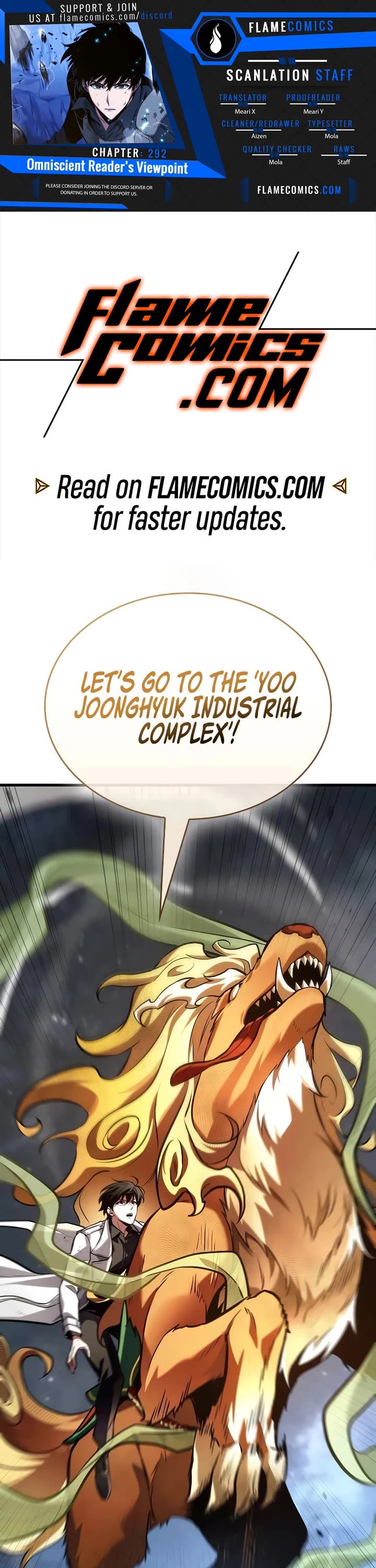 Omniscient Reader's Viewpoint Chapter 292 page 1 - Chapter 292: The Best at Something (Part 2)
