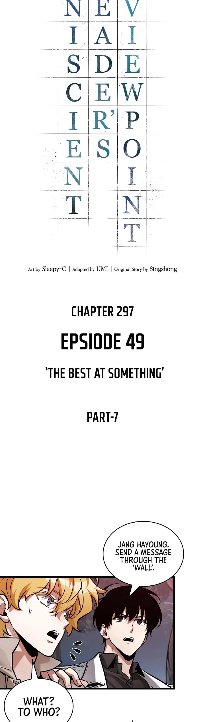 Omniscient Reader's Viewpoint Chapter 297 page 3 - Chapter 297: The Best at Something (Part 7)