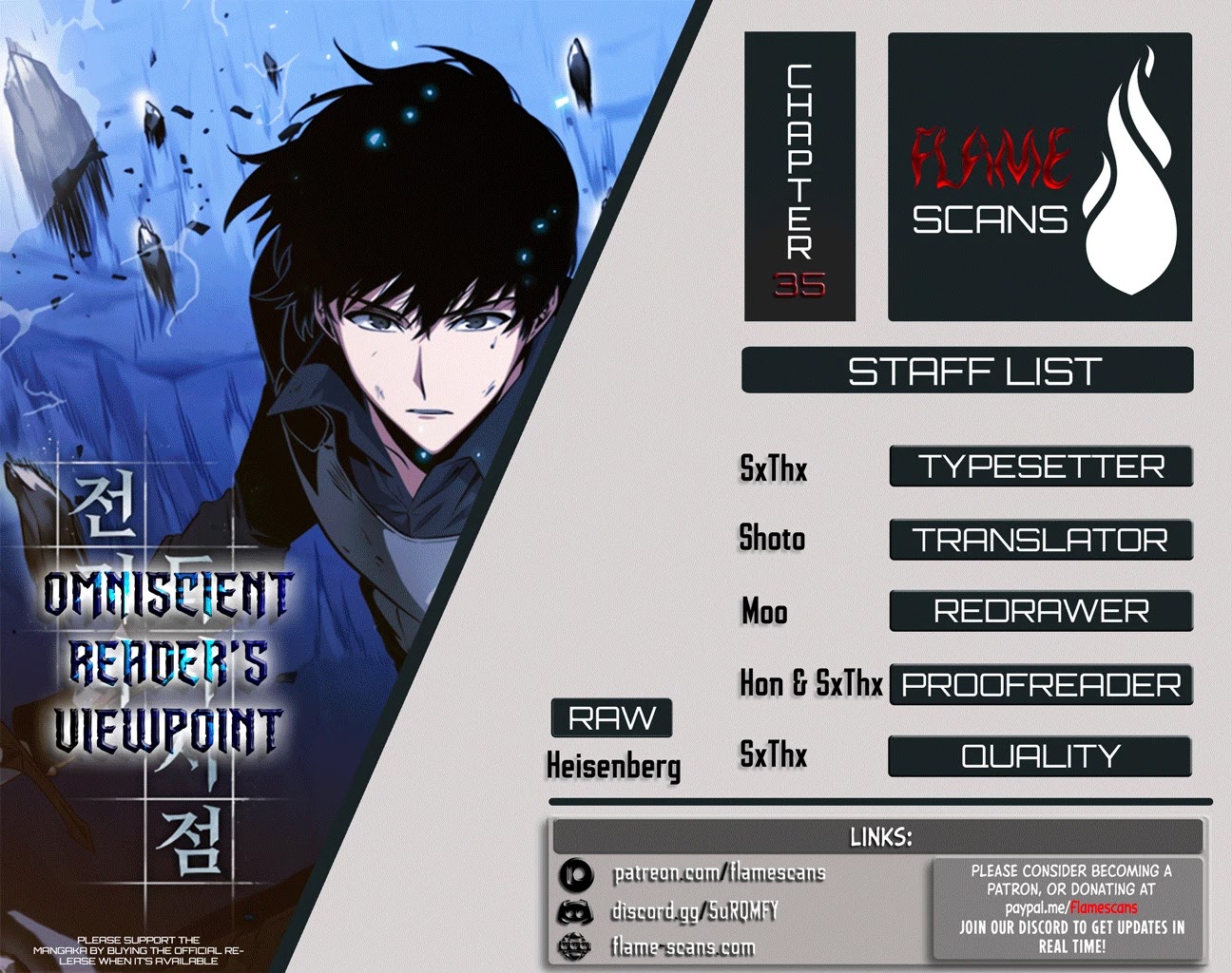 Omniscient Reader's Viewpoint Chapter 35 page 1 - Chapter 35: Emergency Defense - Part-3
