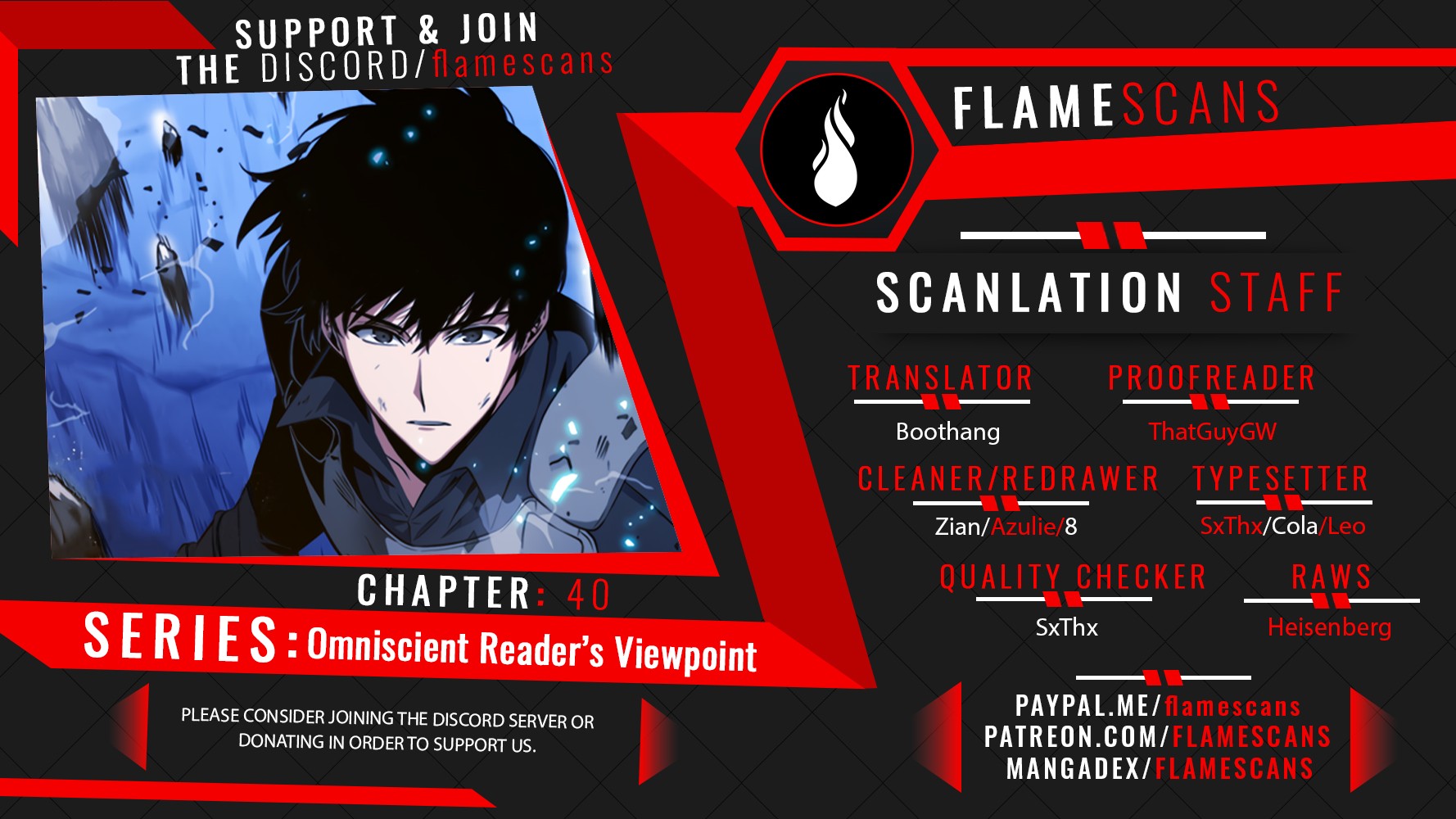 Omniscient Reader's Viewpoint Chapter 40 page 1 - Chapter 40: The Omniscient Sunfish - Part-4