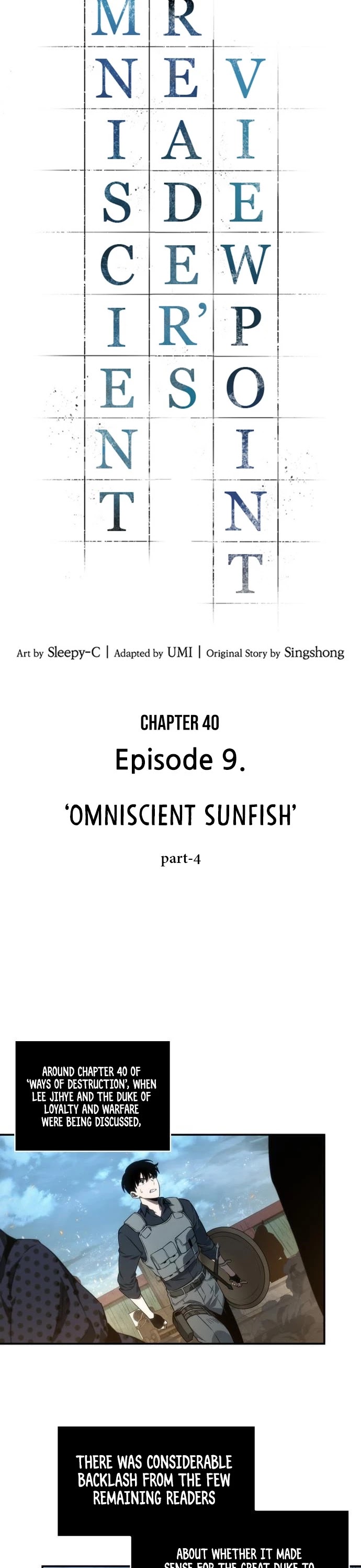 Omniscient Reader's Viewpoint Chapter 40 page 4 - Chapter 40: The Omniscient Sunfish - Part-4