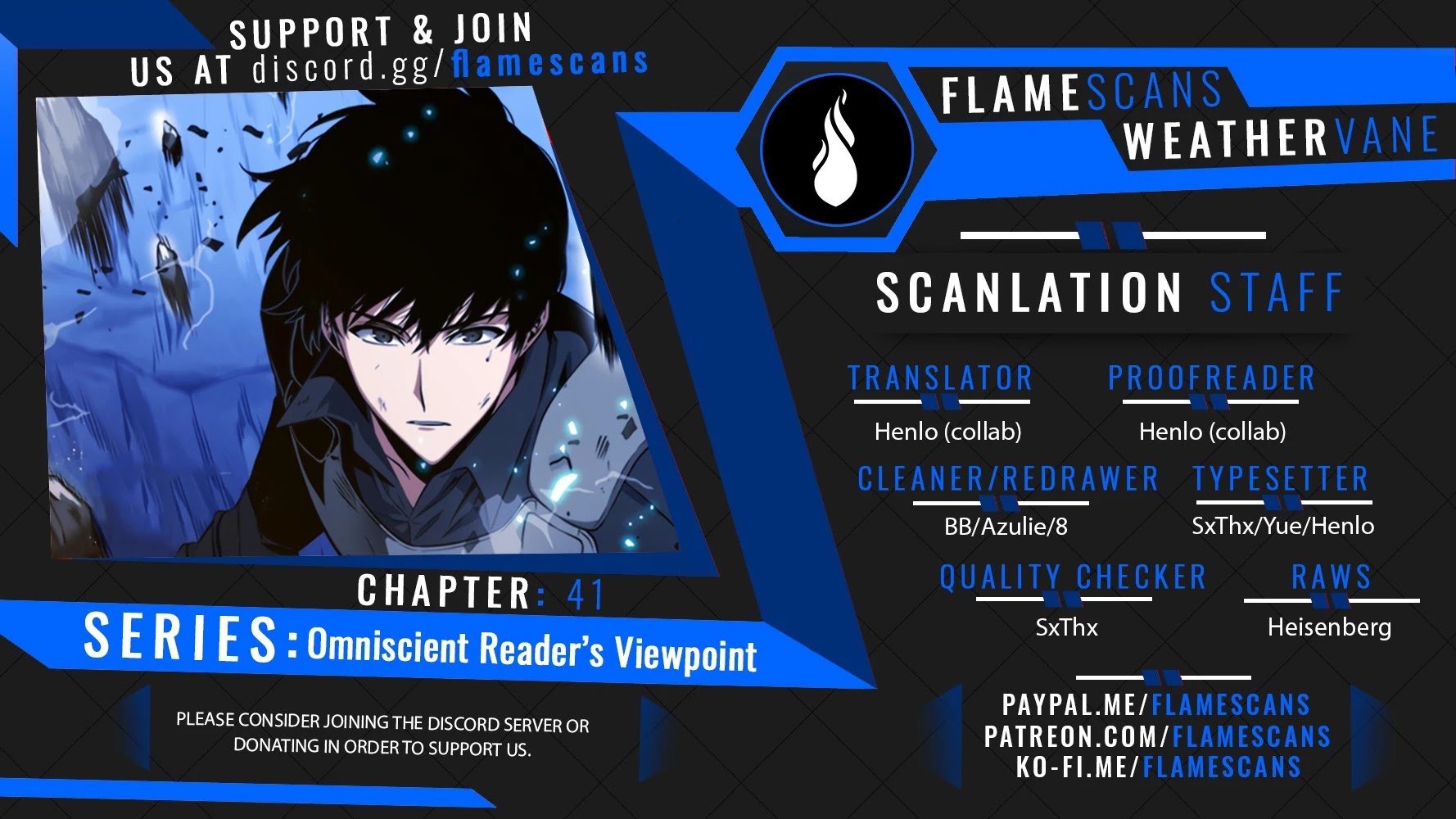 Omniscient Reader's Viewpoint Chapter 41 page 1 - Chapter 41: The Omniscient Sunfish - Part-5