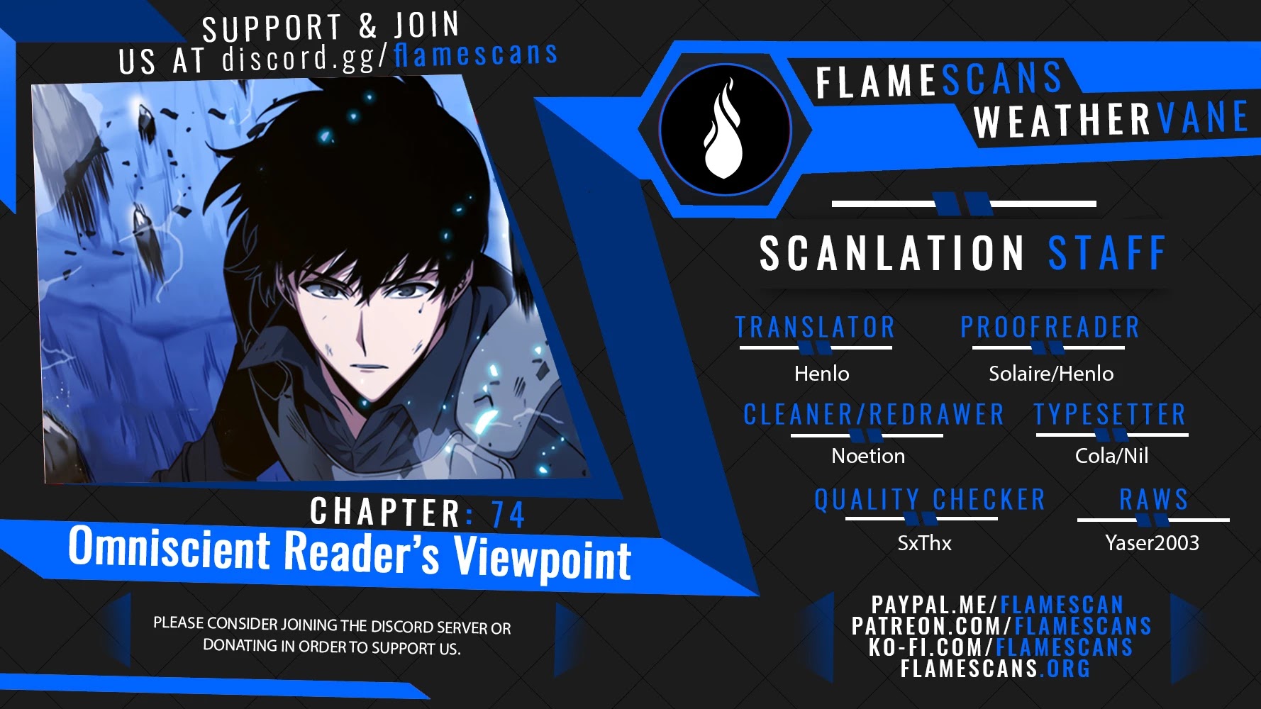 Omniscient Reader's Viewpoint Chapter 74 page 1 - Chapter 74