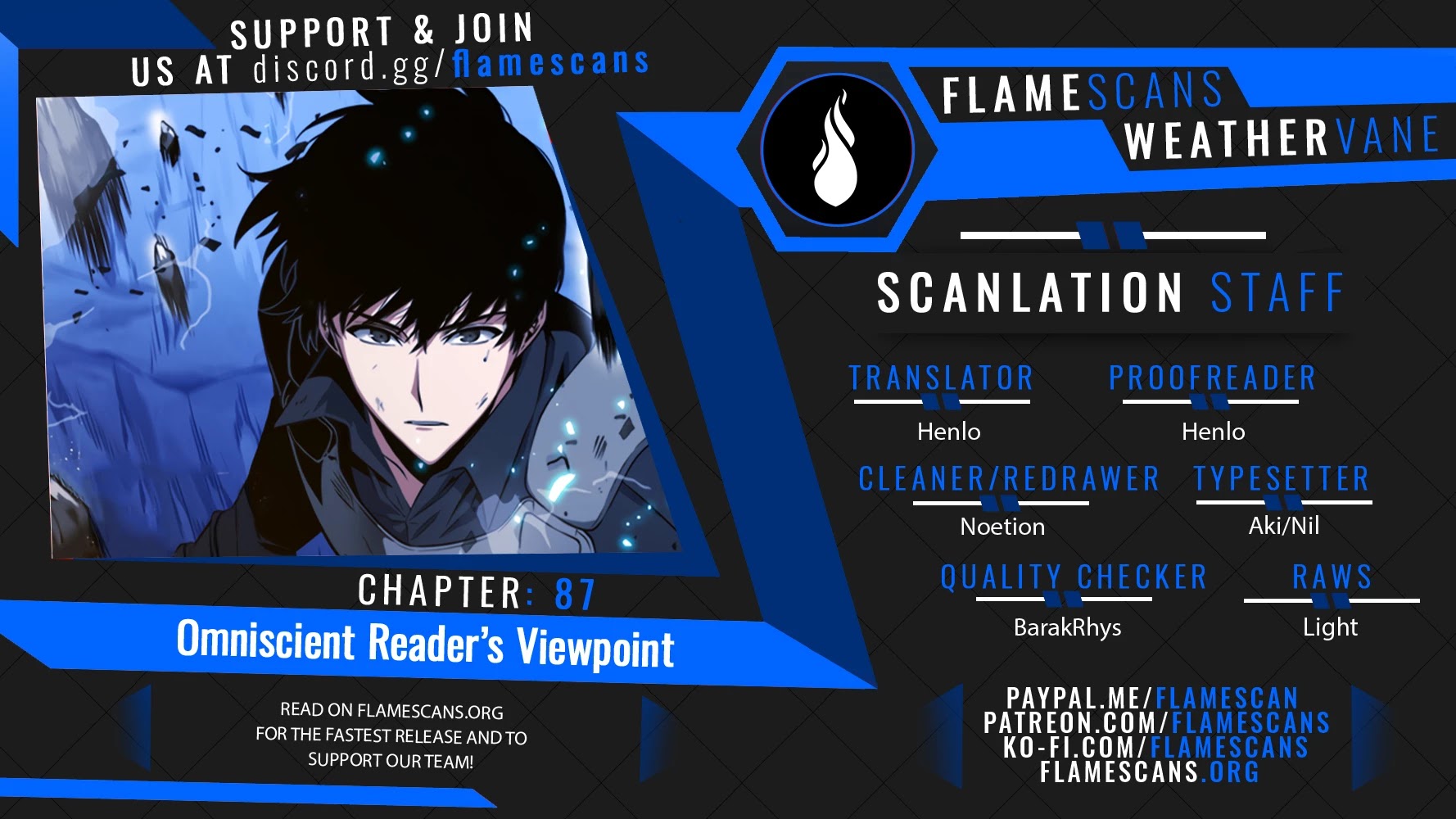 Omniscient Reader's Viewpoint Chapter 87 page 1 - Chapter 87