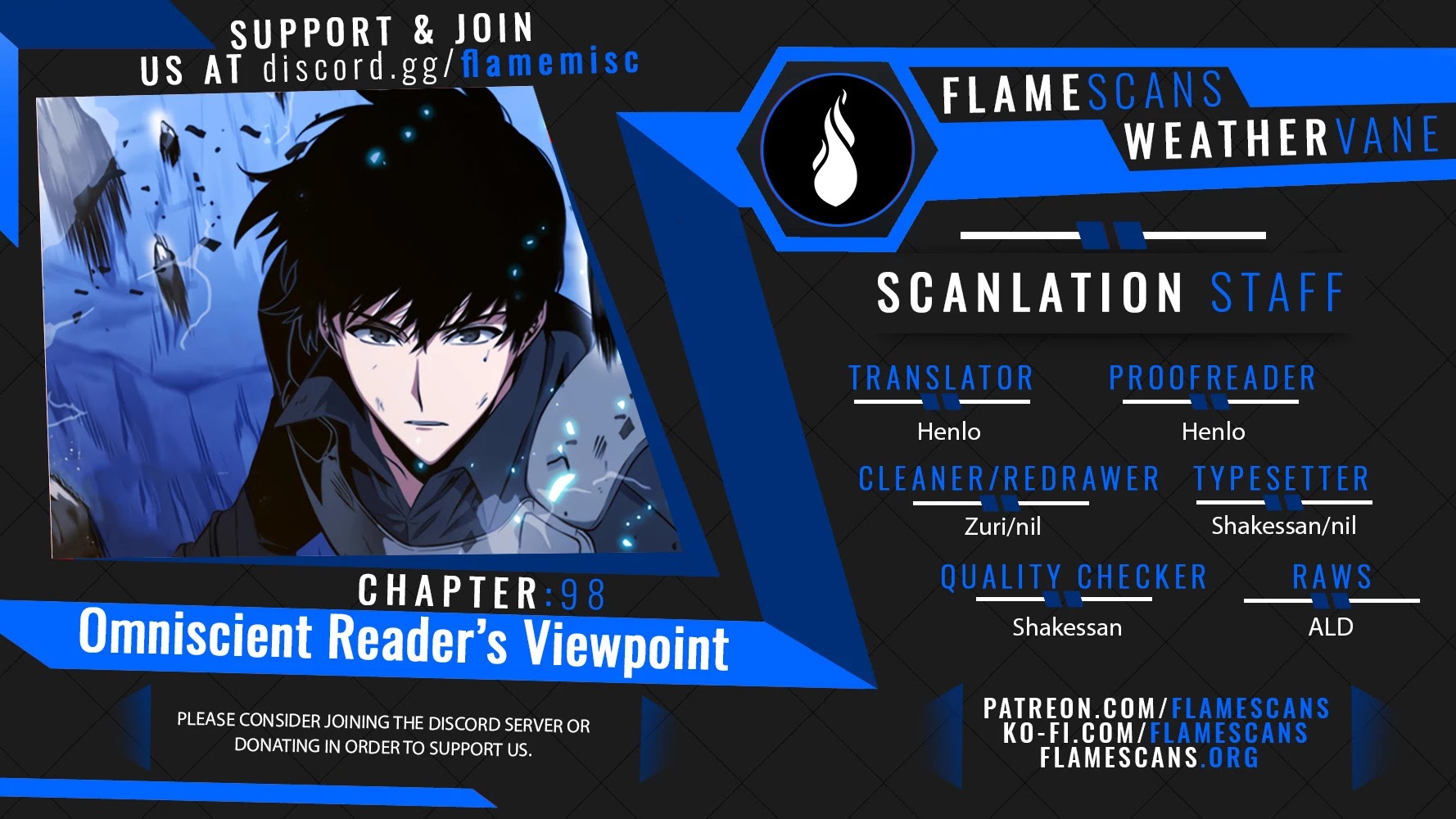 Omniscient Reader's Viewpoint Chapter 98 page 1 - Chapter 98