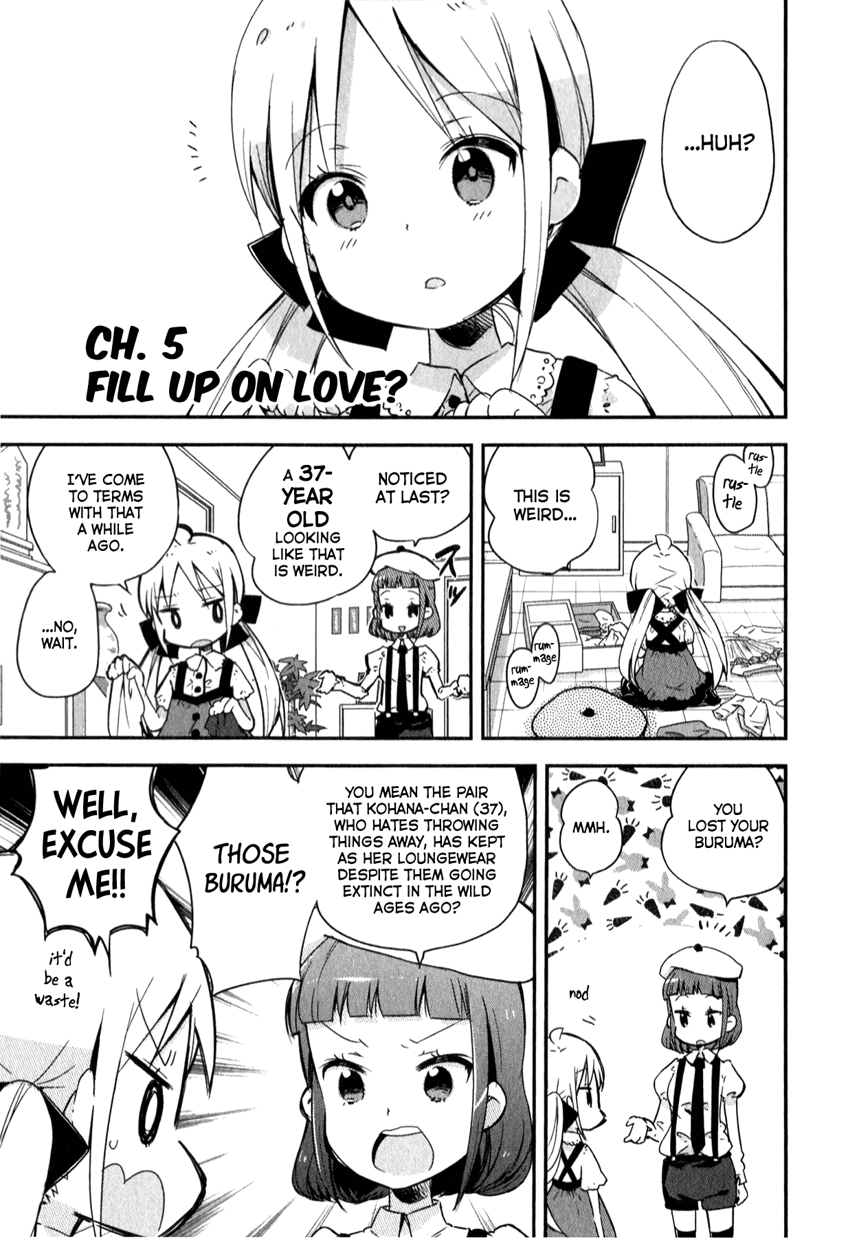 Omocha no Kyouso-sama Chapter 5 page 1 - Chapter 5: Fill Up on Love?