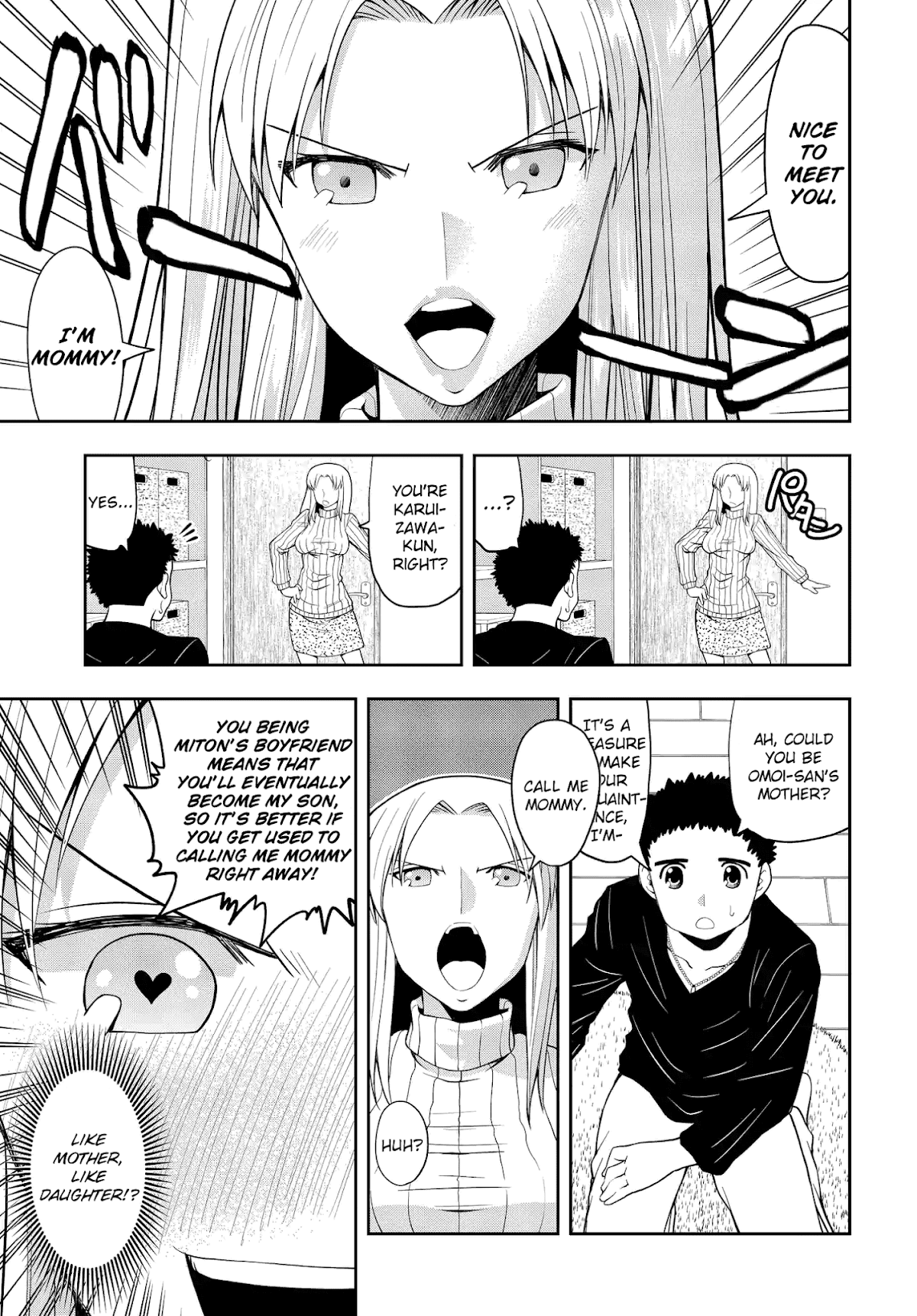 Omoi ga Omoi Omoi-san Chapter 10 page 5 - Chapter 10: The Apple Doesn't Fall Far From The Tree