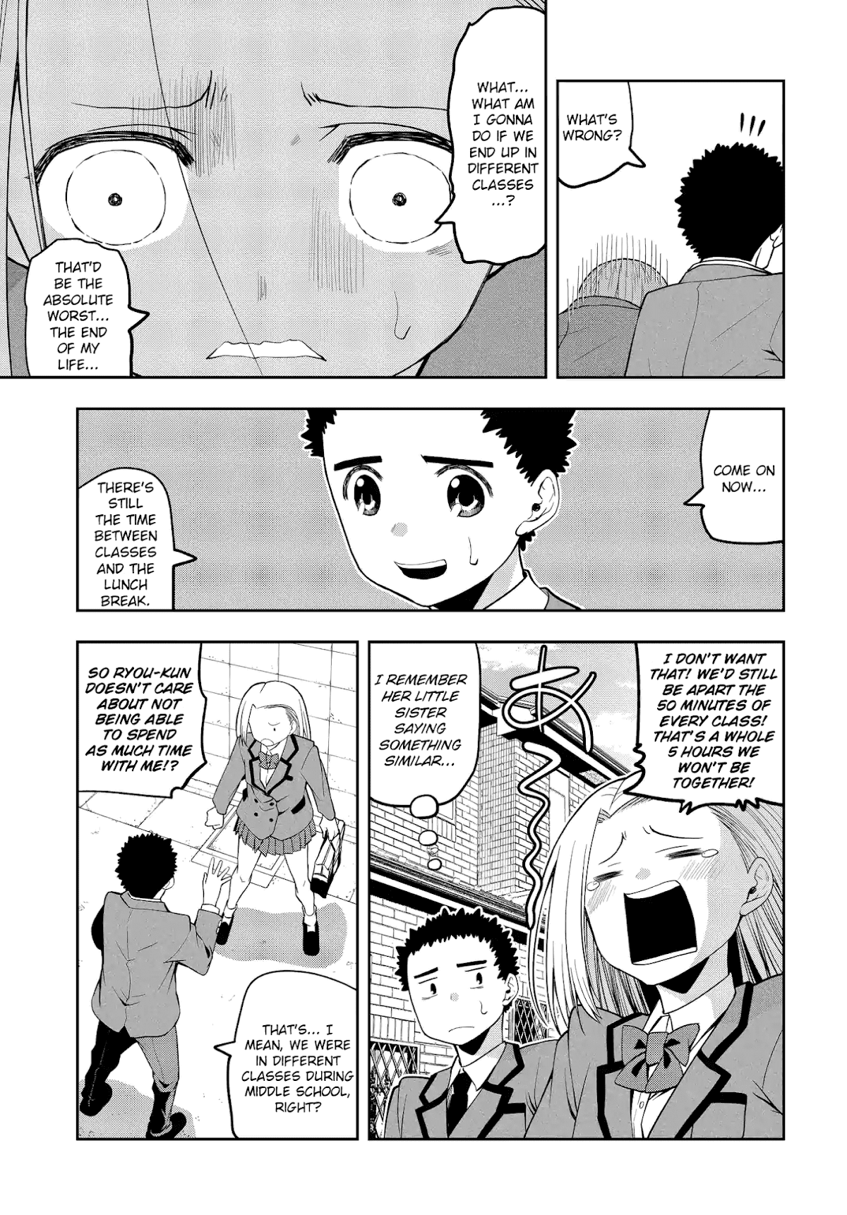Omoi ga Omoi Omoi-san Chapter 17 page 5 - Chapter 17: Three Years of Middle School