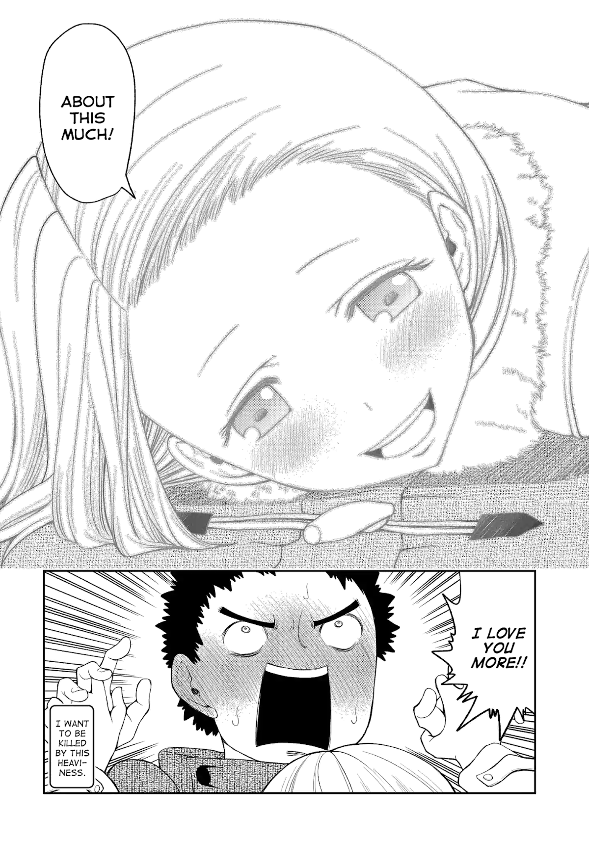 Omoi ga Omoi Omoi-san Chapter 3 page 4 - Chapter 3: About This Much