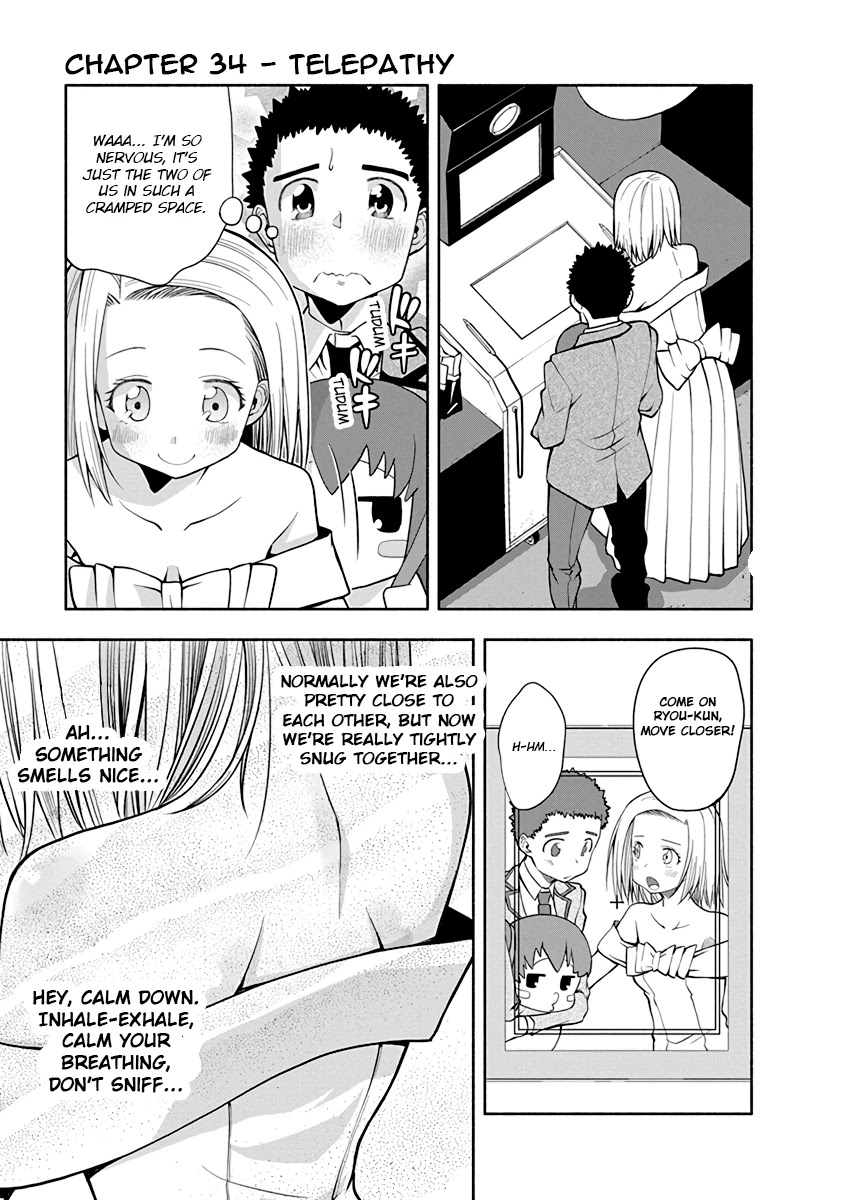 Omoi ga Omoi Omoi-san Chapter 34 page 1 - Chapter 34: Telepathy