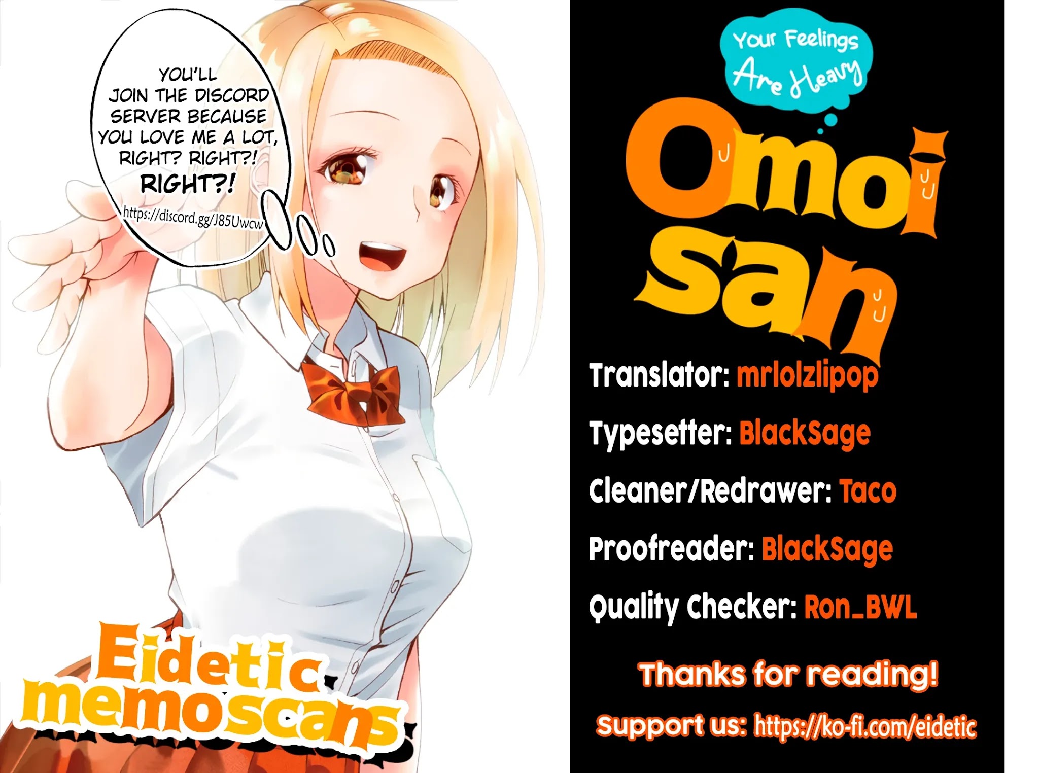 Omoi ga Omoi Omoi-san Chapter 38 page 9 - Chapter 38: Normal is the Best
