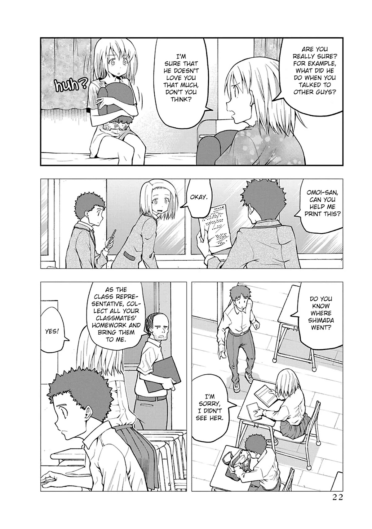 Omoi ga Omoi Omoi-san Chapter 45 page 2 - Chapter 45: Affection Level