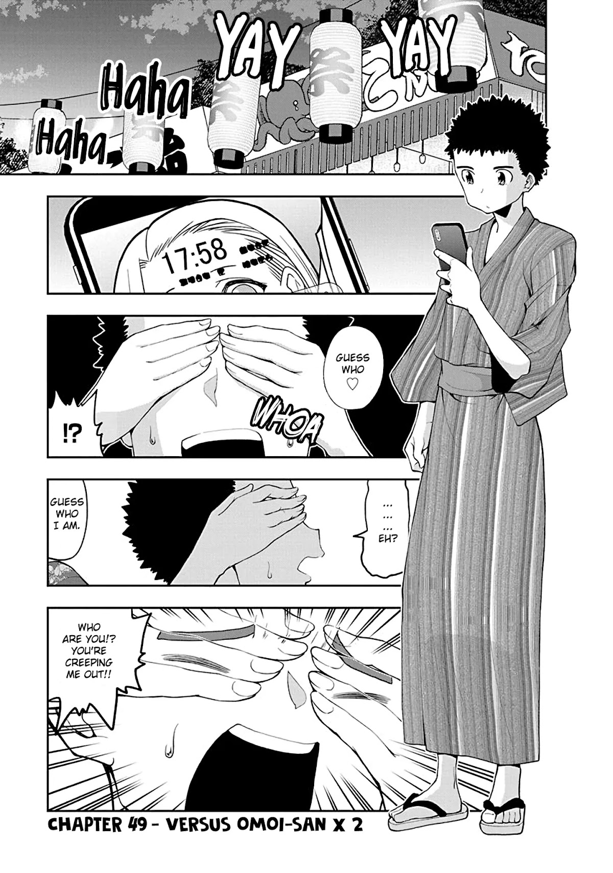 Omoi ga Omoi Omoi-san Chapter 49 page 1 - Chapter 49: Versus Omoi-san x 2