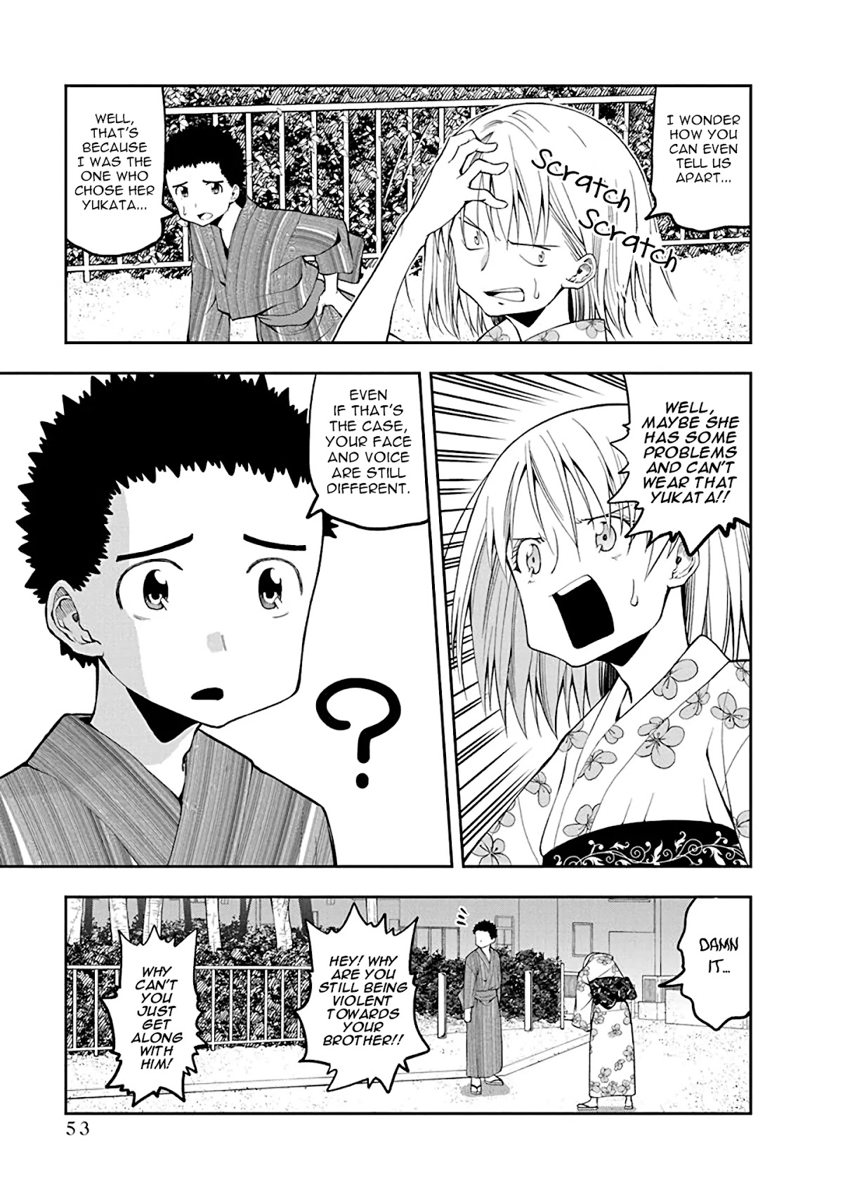 Omoi ga Omoi Omoi-san Chapter 50 page 3 - Chapter 50: Your Yukata Is Too Cute So I Can't Help It