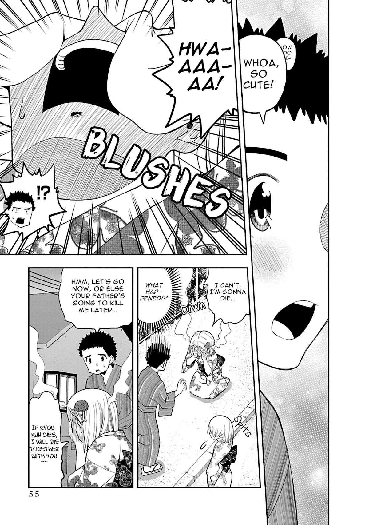 Omoi ga Omoi Omoi-san Chapter 50 page 5 - Chapter 50: Your Yukata Is Too Cute So I Can't Help It