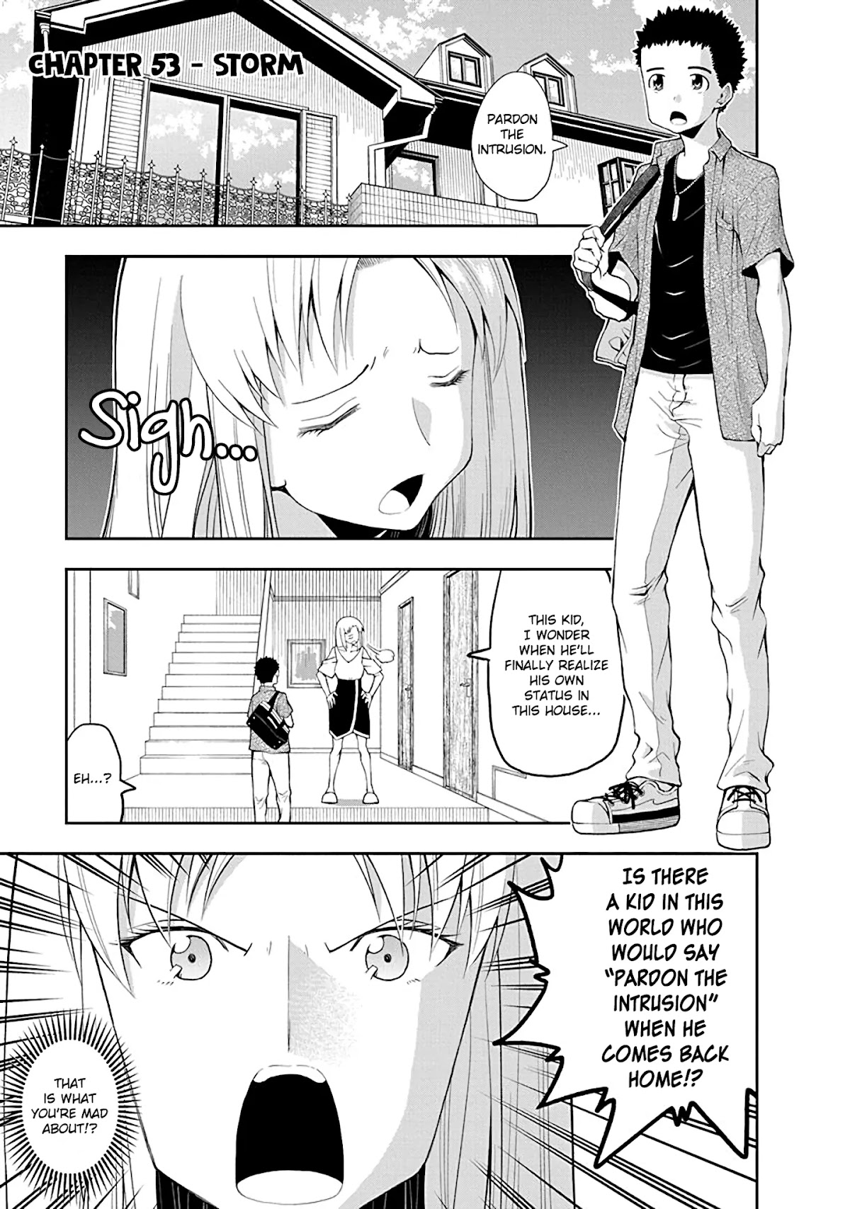 Omoi ga Omoi Omoi-san Chapter 53 page 1 - Chapter 53: Storm