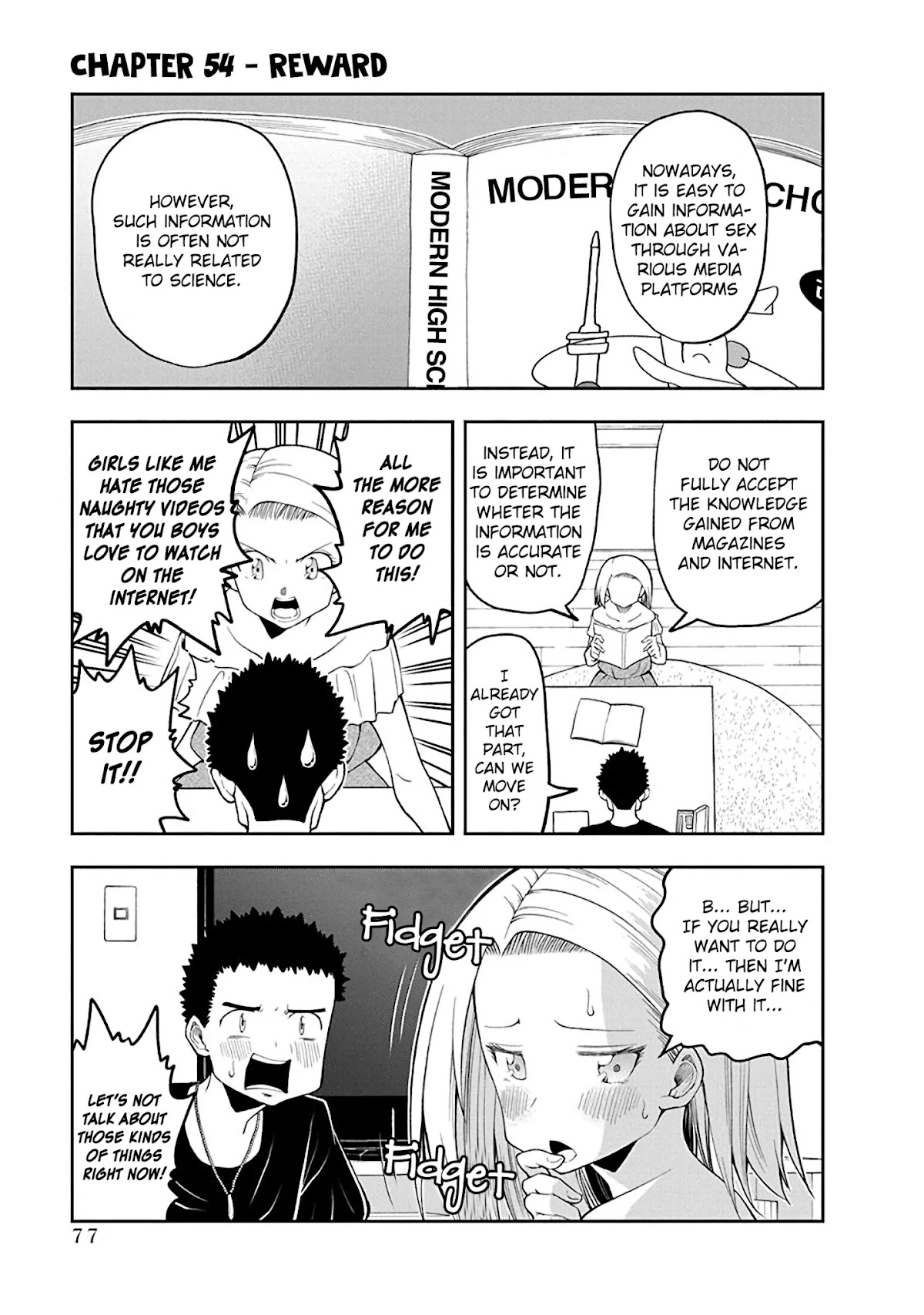 Omoi ga Omoi Omoi-san Chapter 54 page 1 - Chapter 54: Reward
