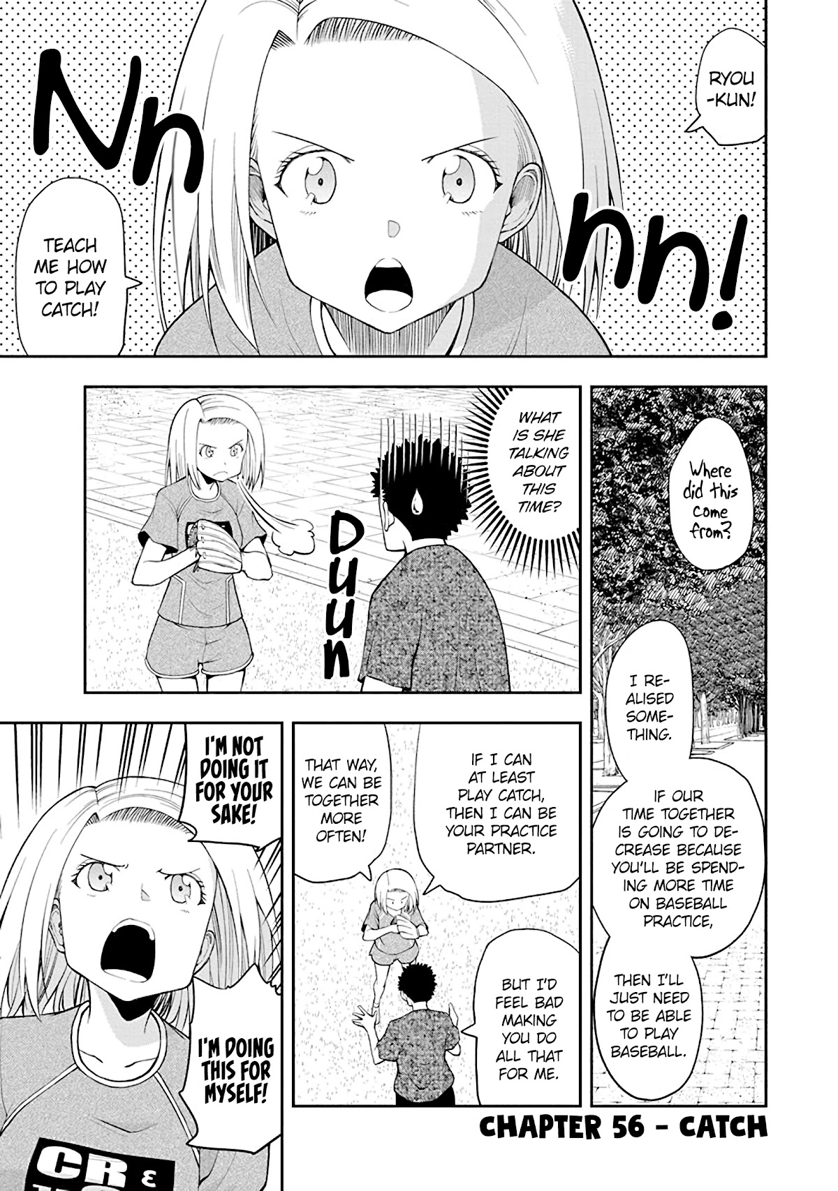 Omoi ga Omoi Omoi-san Chapter 56 page 1 - Chapter 56: Catch