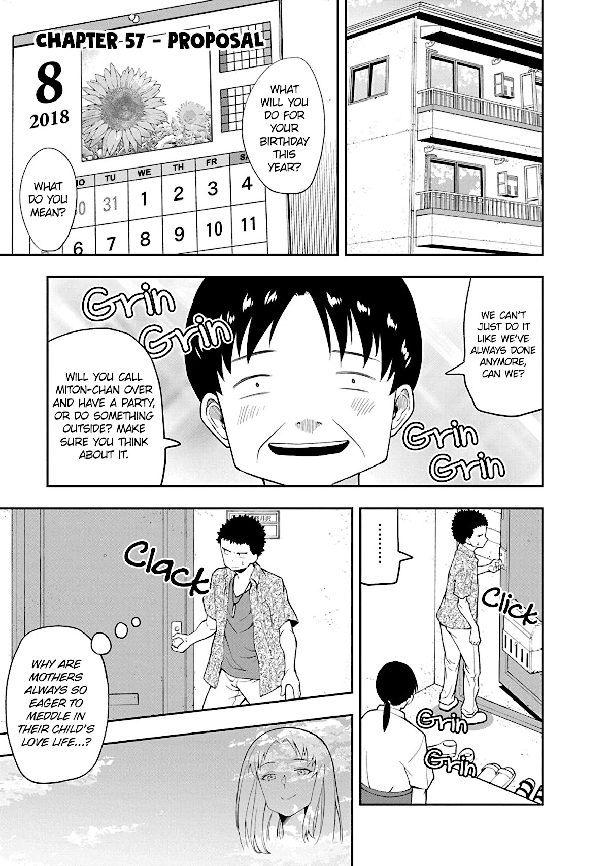 Omoi ga Omoi Omoi-san Chapter 57 page 1 - Chapter 57: Proposal