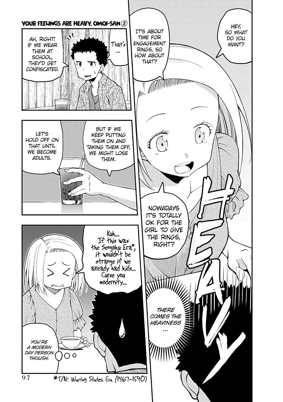 Omoi ga Omoi Omoi-san Chapter 57 page 3 - Chapter 57: Proposal