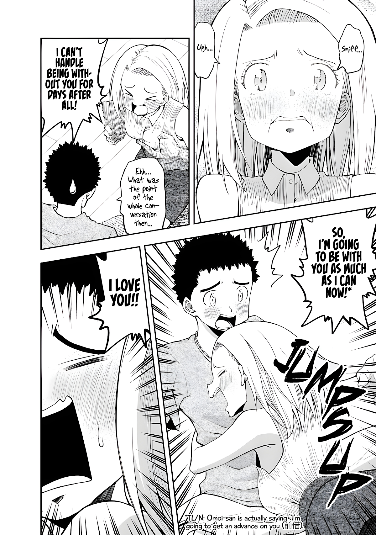 Omoi ga Omoi Omoi-san Chapter 65 page 8 - Chapter 65: The Plan To Bring Foton Back
