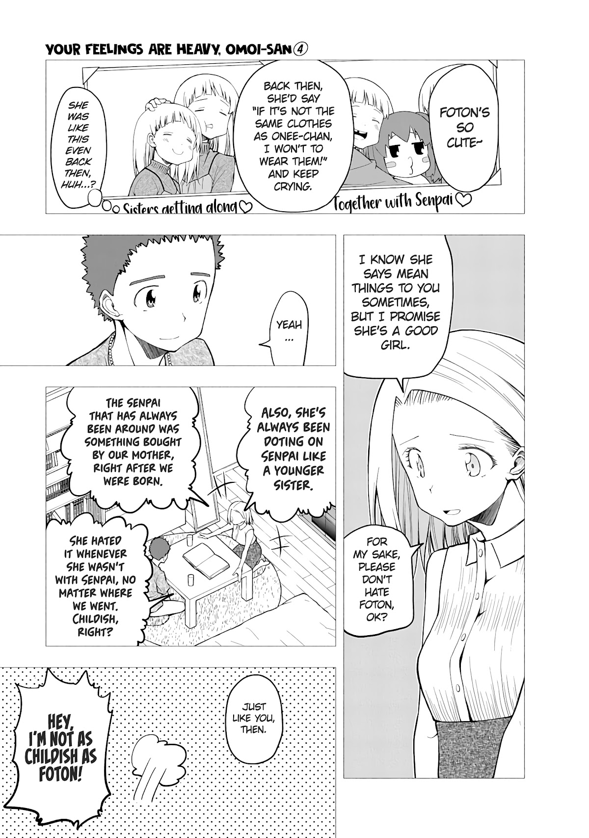 Omoi ga Omoi Omoi-san Chapter 67 page 3 - Chapter 67: The Same Face